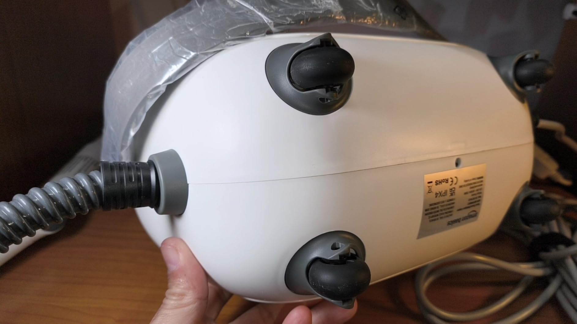 Amazon Basics Pulitore vapore 1,5 L 1500 W 22 accessori