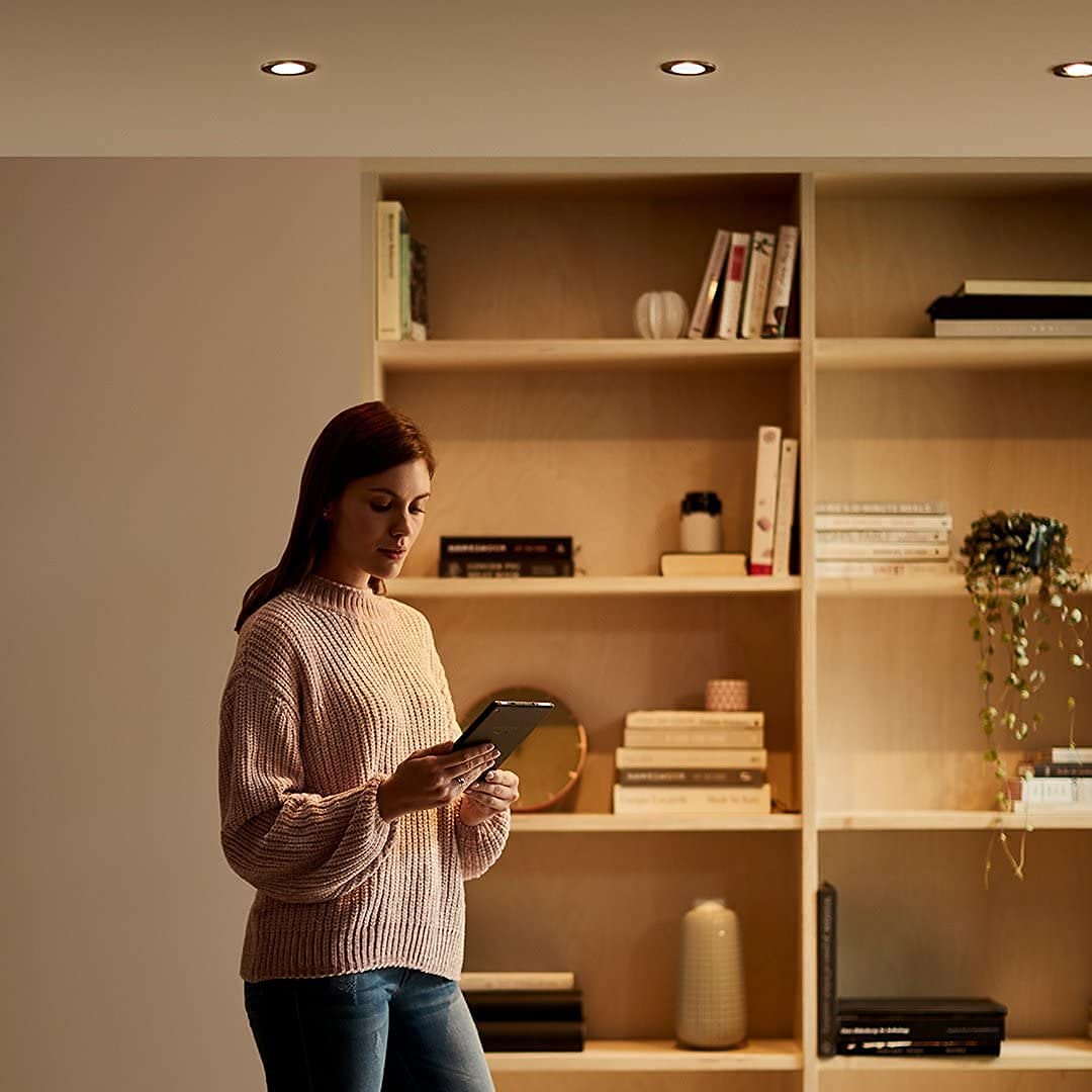 Amazon Basics P45 Lampadine LED E14 5.5W Luce Calda 6 Pezzi