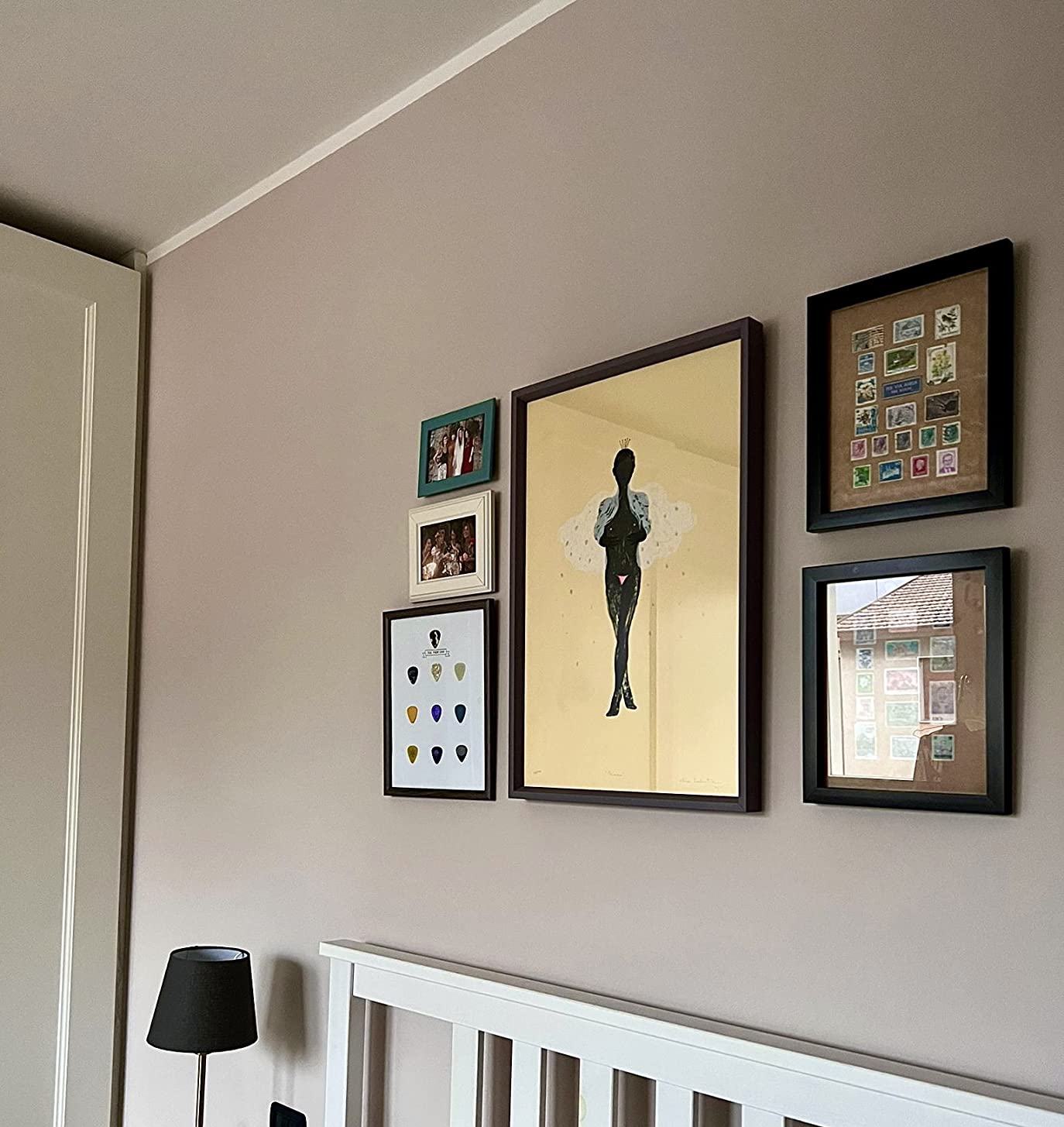 Amazon Basics Cornice Foto 20x25 cm Nero 2 Pezzi Vetro