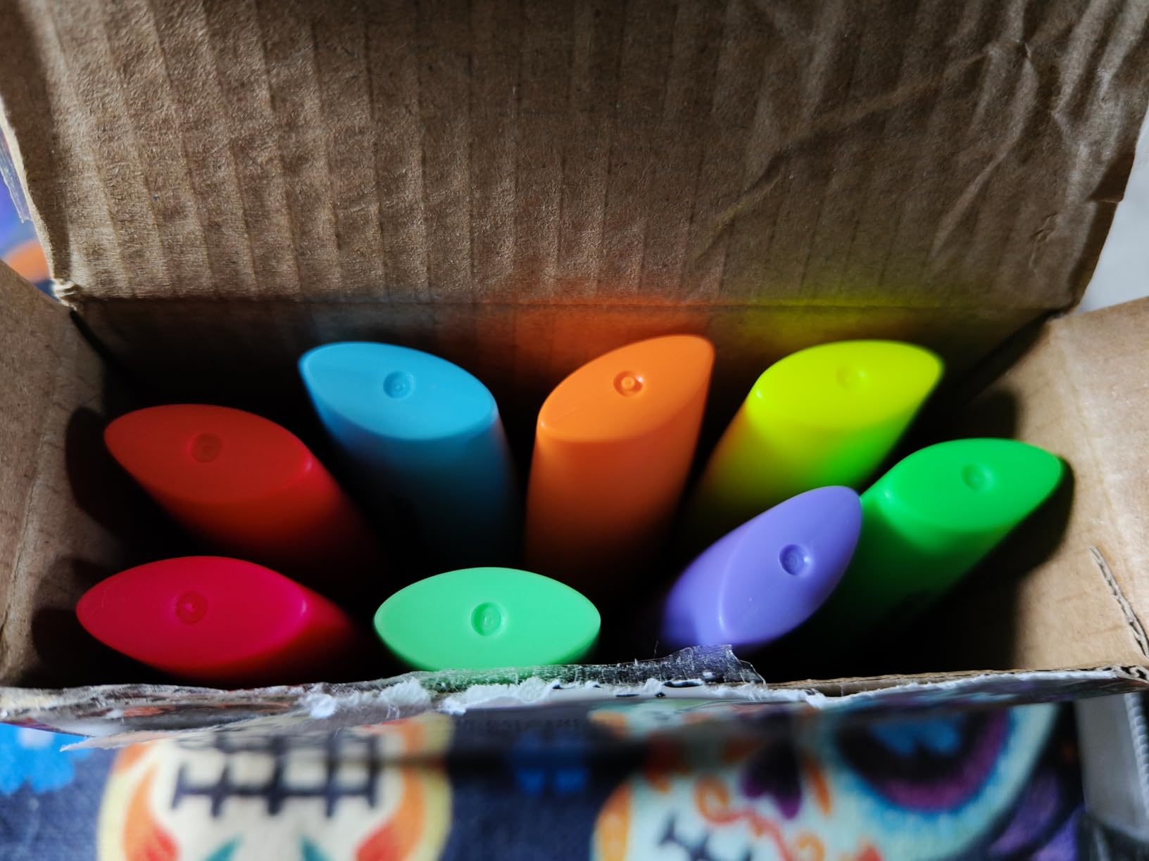Amazon Basics evidenziatori punta a scalpello 8 pezzi multicolore