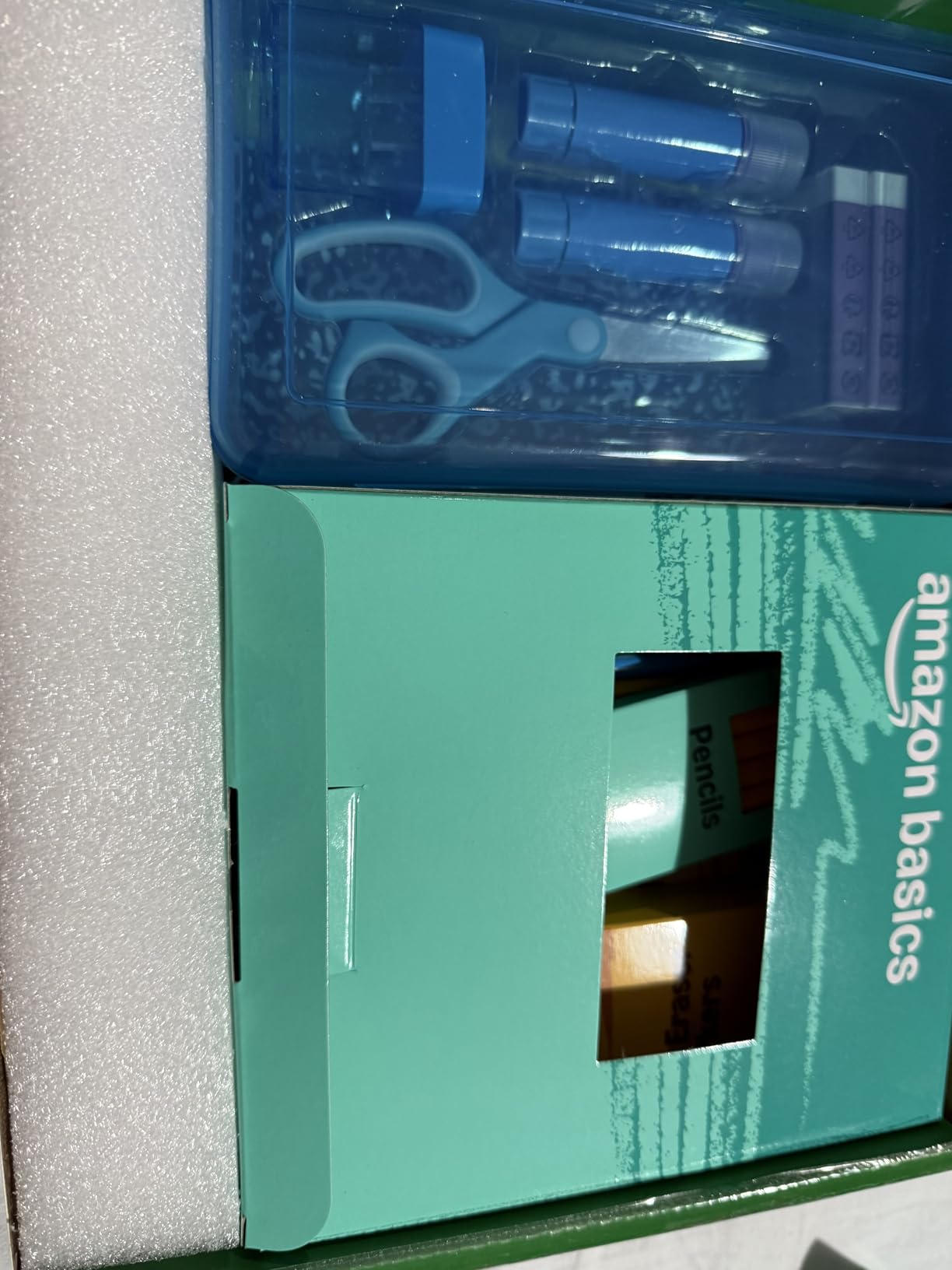 AmazonBasics Kit Scuola 44 Pezzi Multicolore Completo