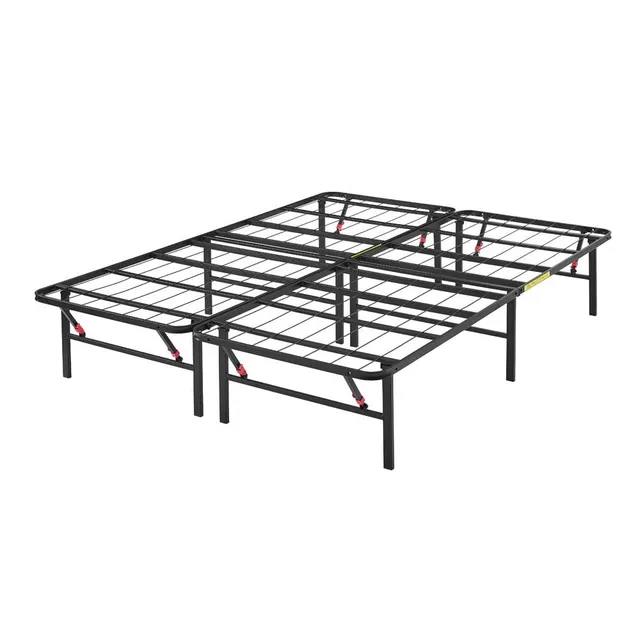Amazon Basics Doppio struttura letto 190x137 nero acciaio