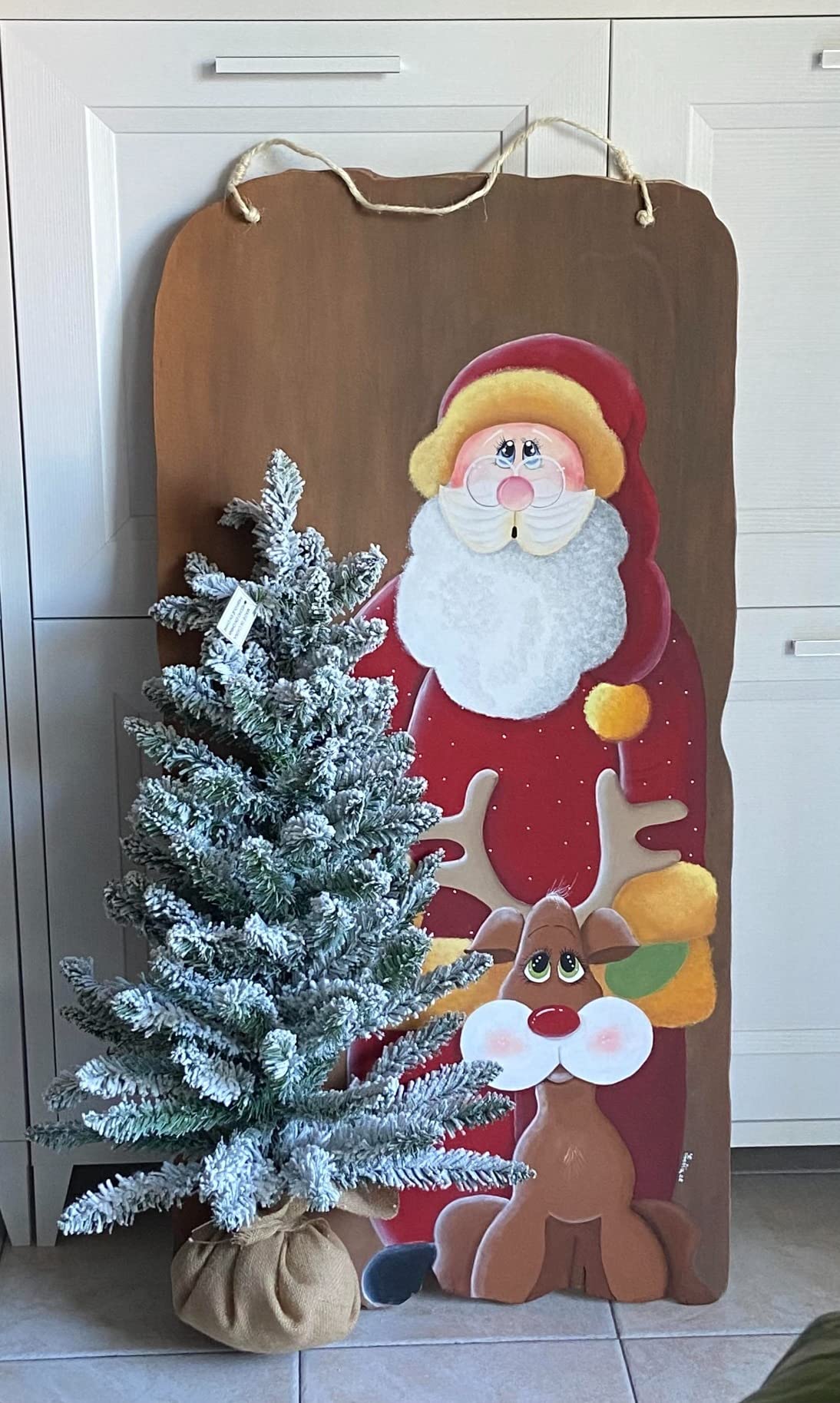 Amazon Basics Albero Natale Innevato 180 cm 618 Rami