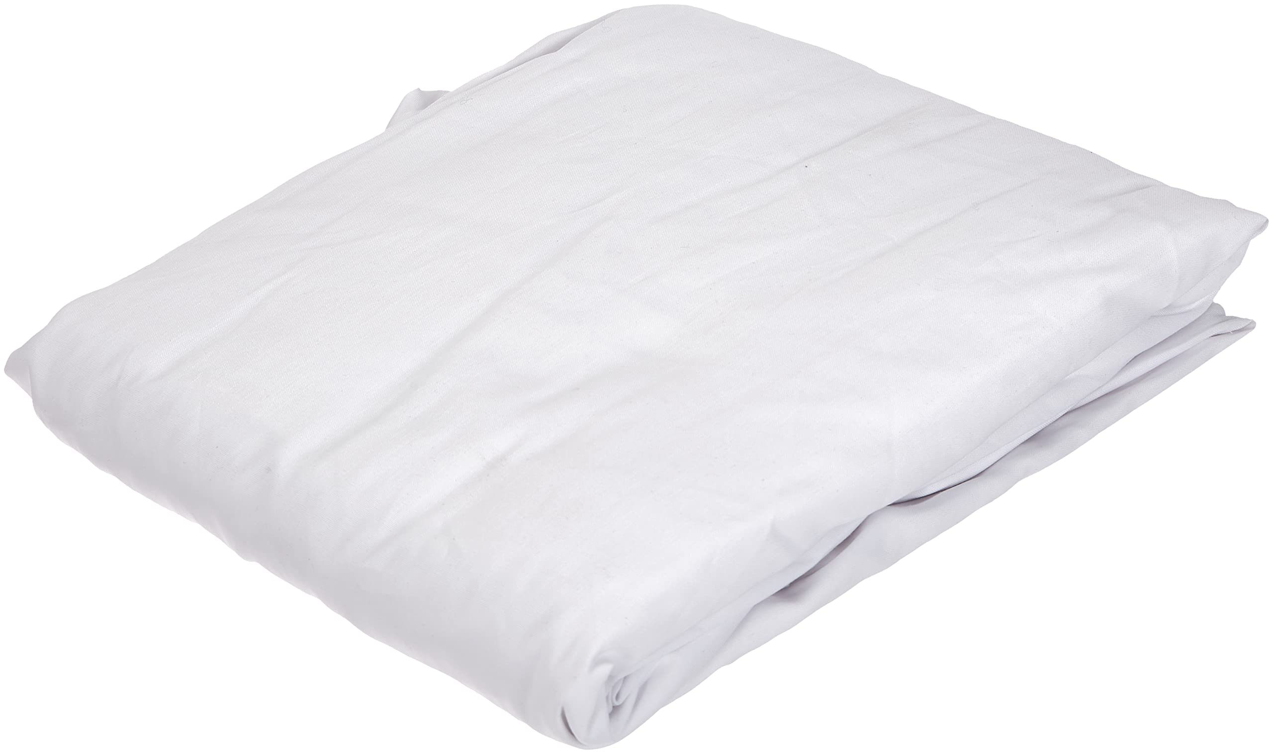 AmazonBasics Lenzuolo con Angoli 160x200 Bianco Cotone