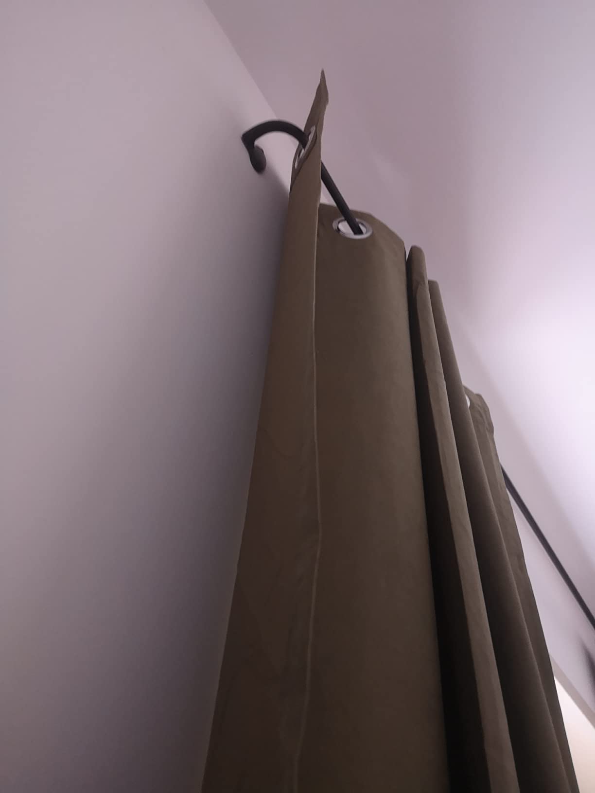 Amazon Basics Bastone Tenda Curvo 224-305 cm Nero