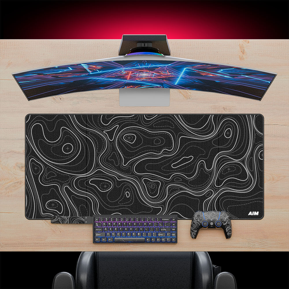 Aim Topo mousepad XXL Black