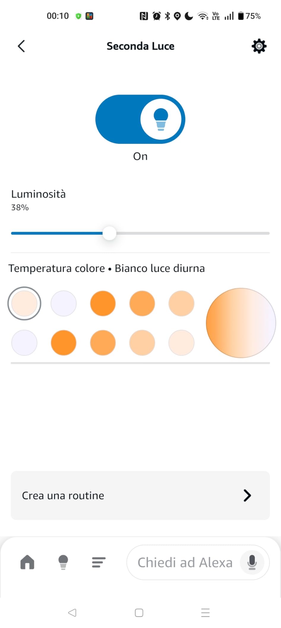 AmazonBasics Lampadina Smart Filamento LED A60 Alexa