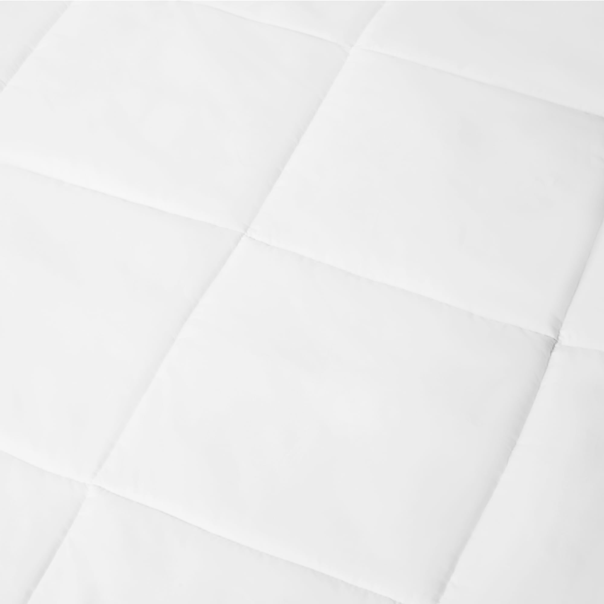Amazon Basics Piumino Matrimoniale 4 Stagioni 220x240 Bianco 300 gsm