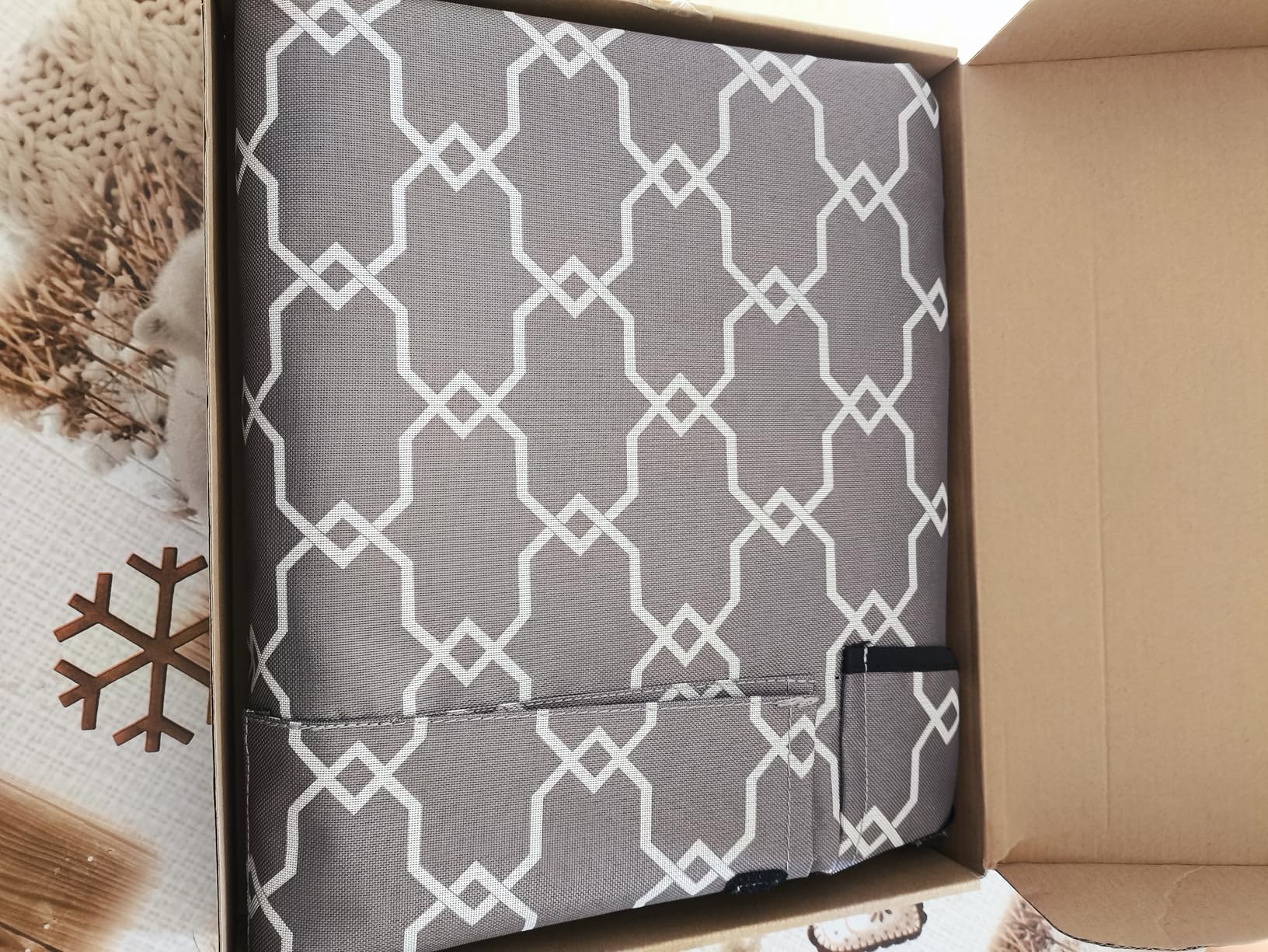 Amazon Basics Copertura Gabbia Cani 122 cm Motivo Poliestere