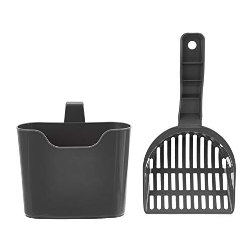 Amazon Basics paletta lettiera gatto con supporto grigia riutilizzabile