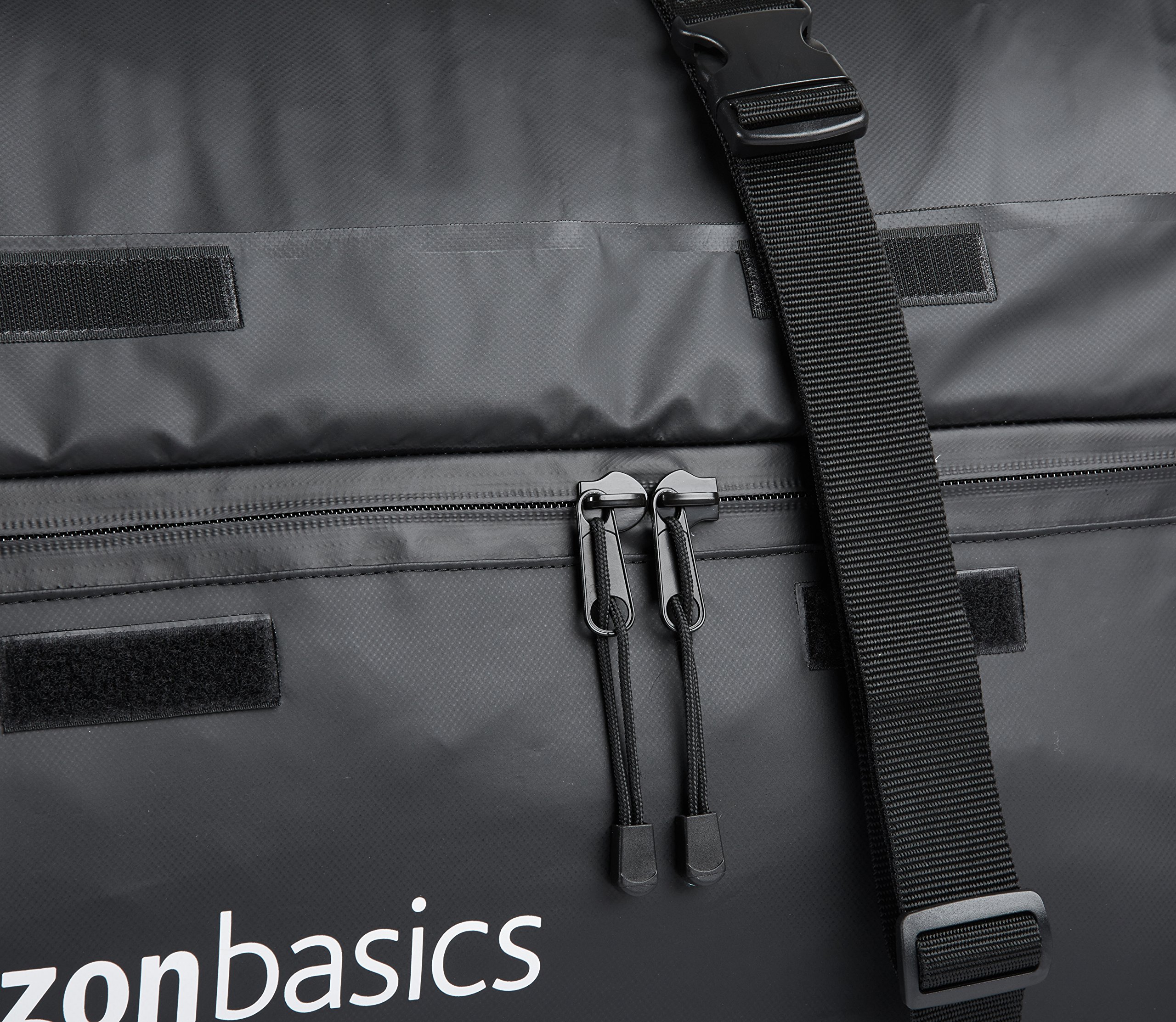 Amazon Basics Borsa da Tetto Auto 425L Nero Impermeabile