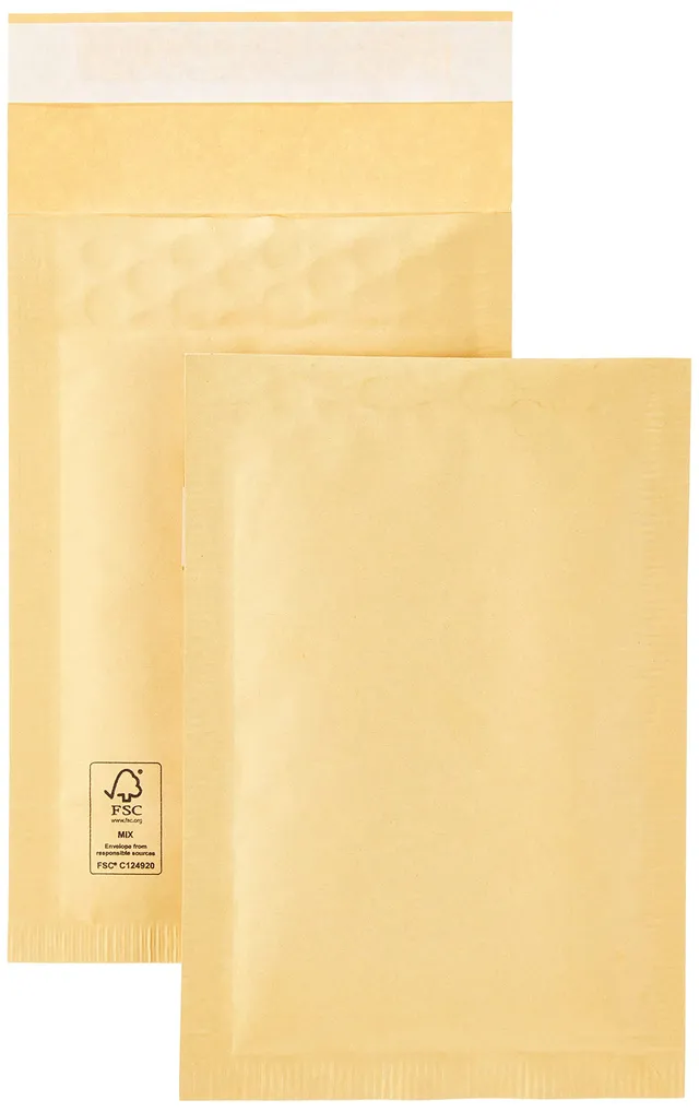 AmazonBasics Buste Imbottite Oro 100x165 mm 100 Pezzi