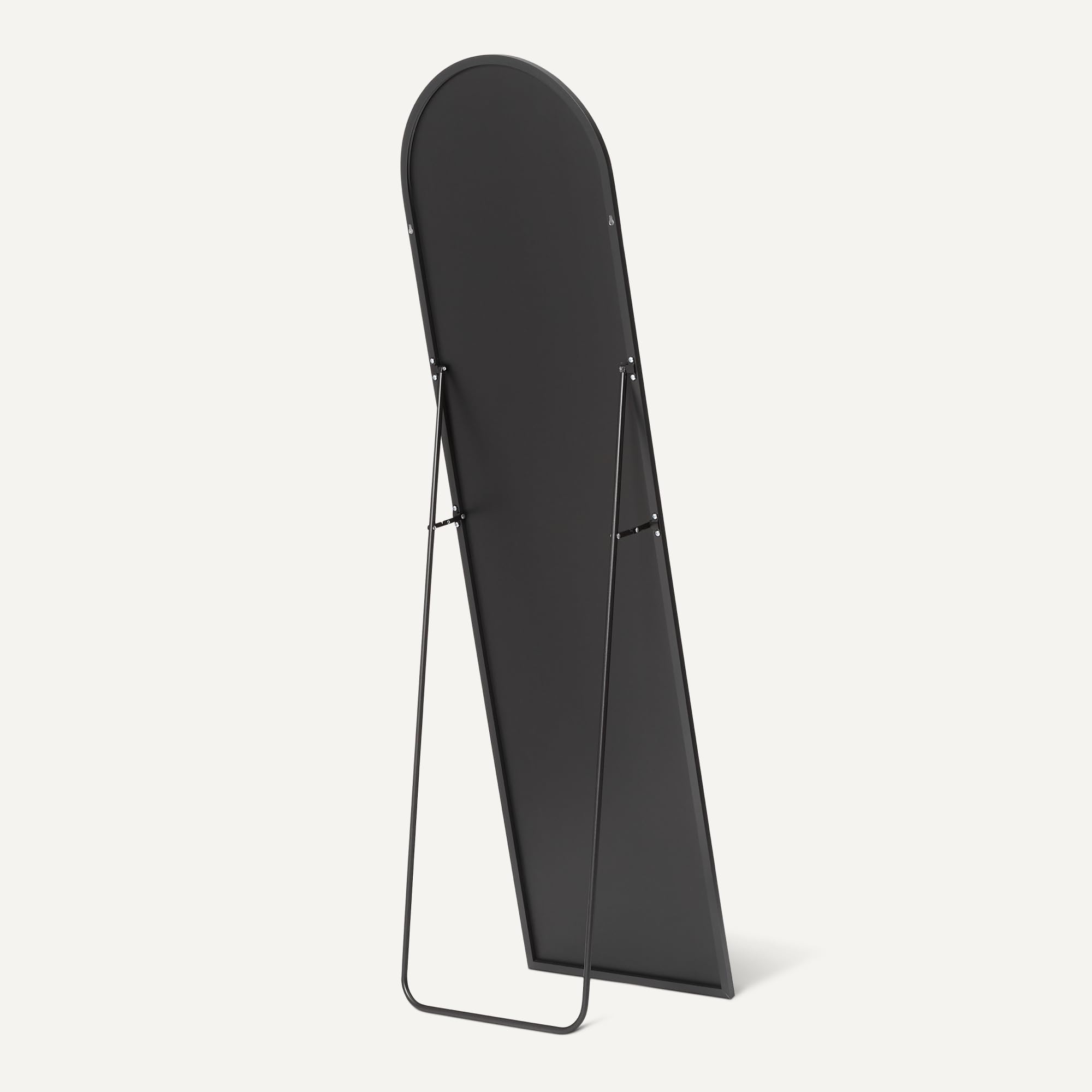 AmazonBasics Specchio Arco Figura Intera Nero 150x41