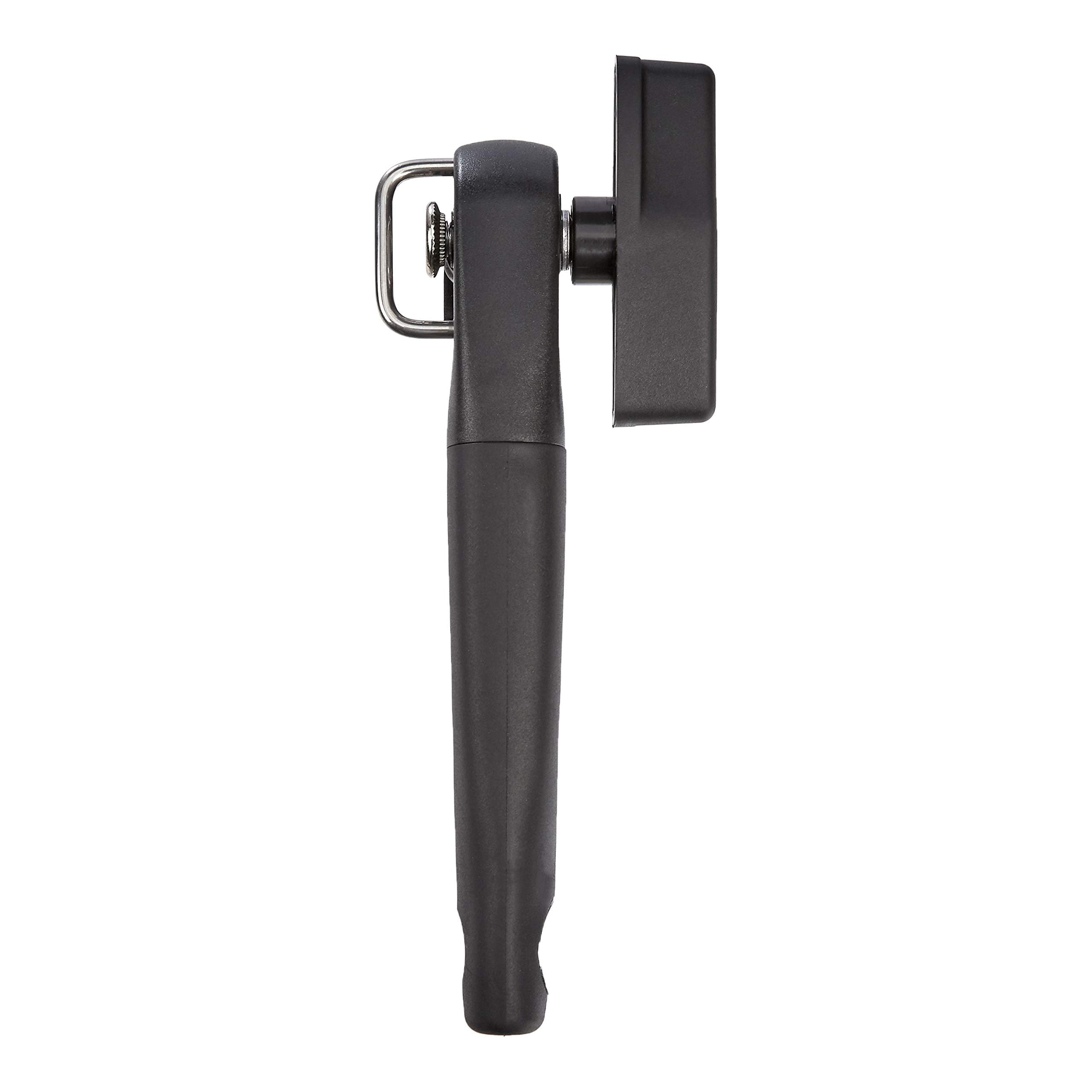 AmazonBasics apriscatole manuale nero manico morbido grande
