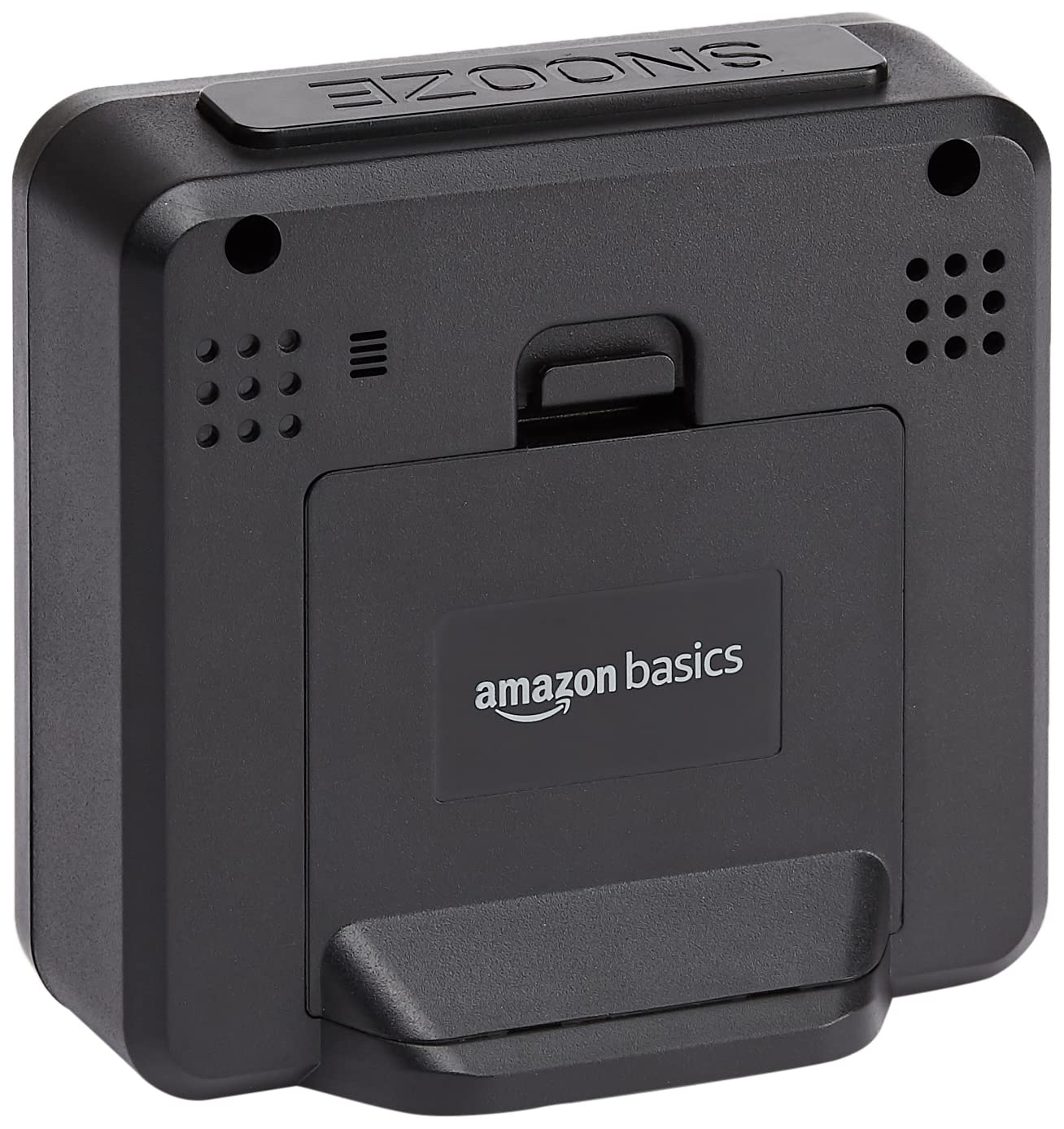 Amazon Basics Sveglia Digitale Nera con Temperatura