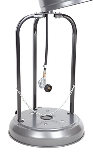 Amazon Basics stufa patio 13,5 kW grigia