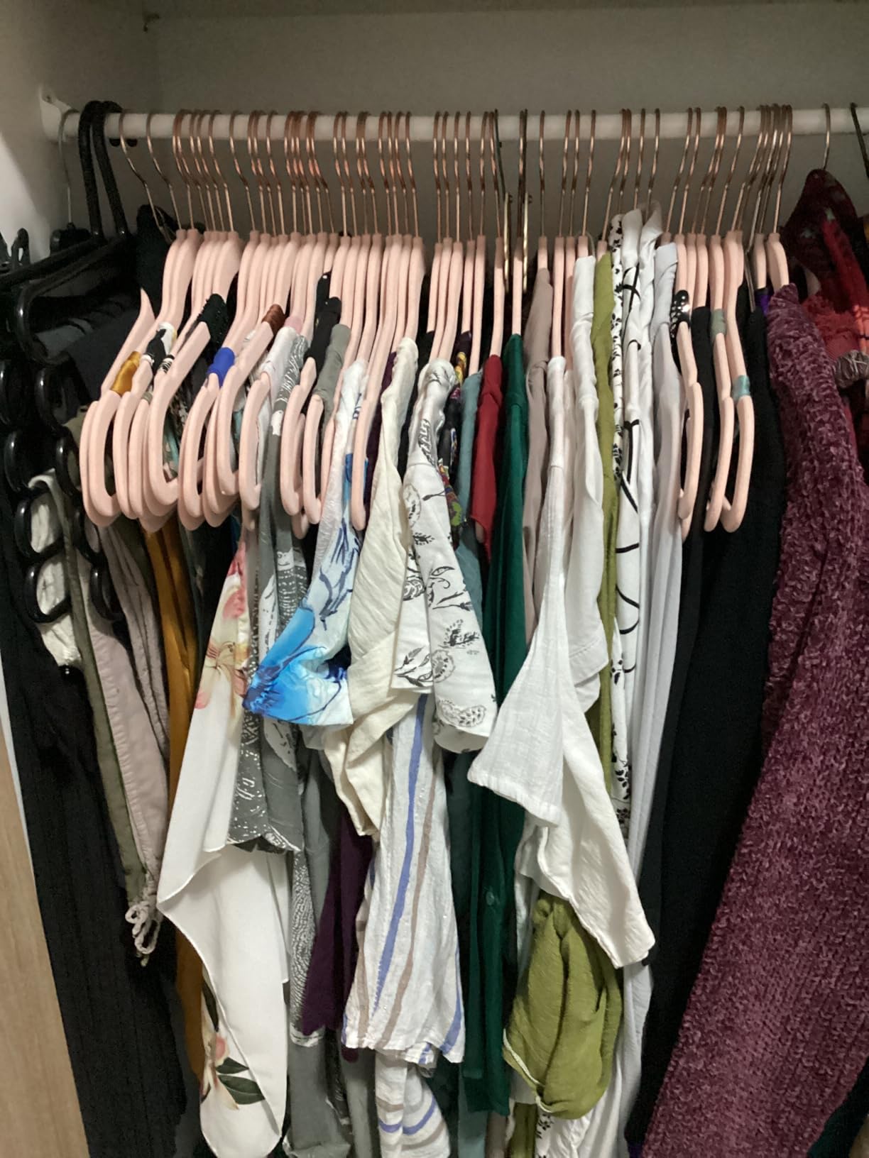 Amazon Basics grucce velluto nere 50 pezzi antiscivolo