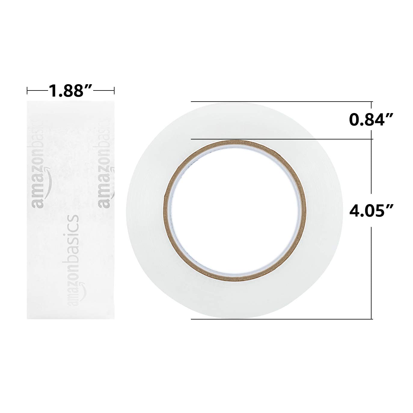 AmazonBasics Nastro Imballaggio Trasparente 4,7cm x 99,6m