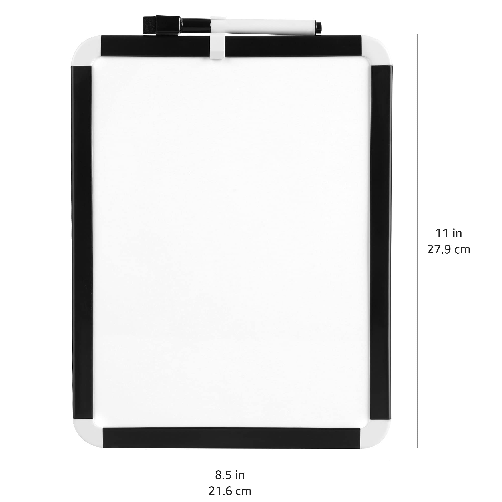 AmazonBasics Lavagna Magnetica Cancellabile 21,6 x 27,9 cm