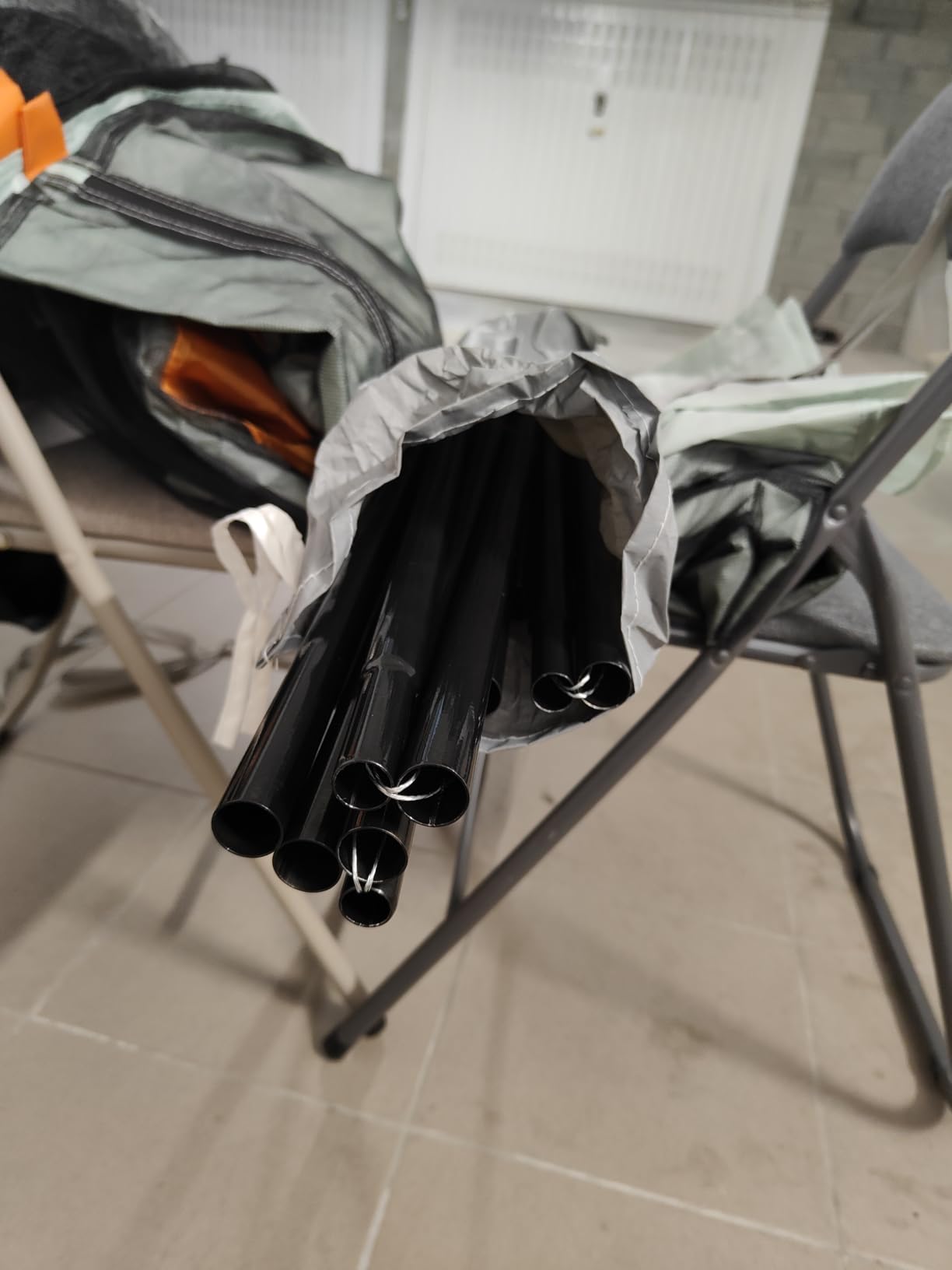 Amazon Basics tenda gazebo con zanzariera 3,7x3,7 m UPF50+