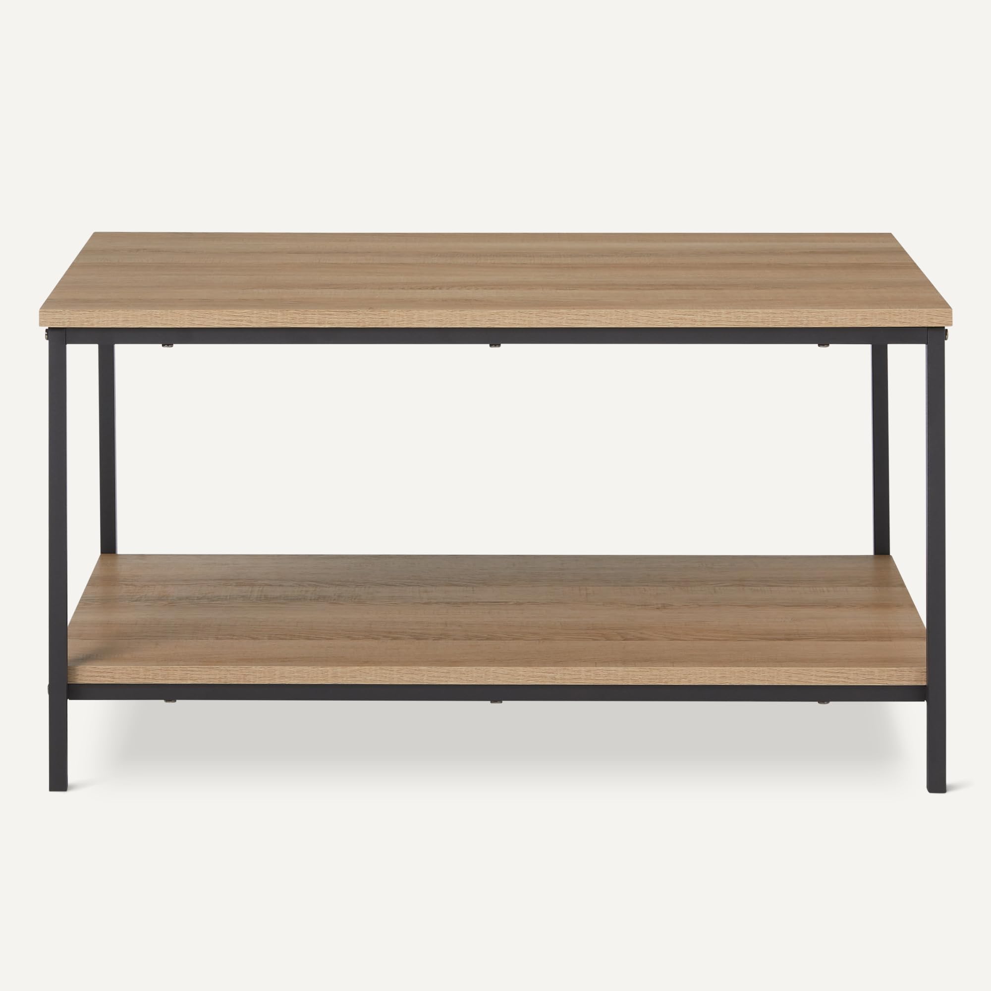 Amazon Basics tavolino caffè rettangolare rovere 80x50,5cm