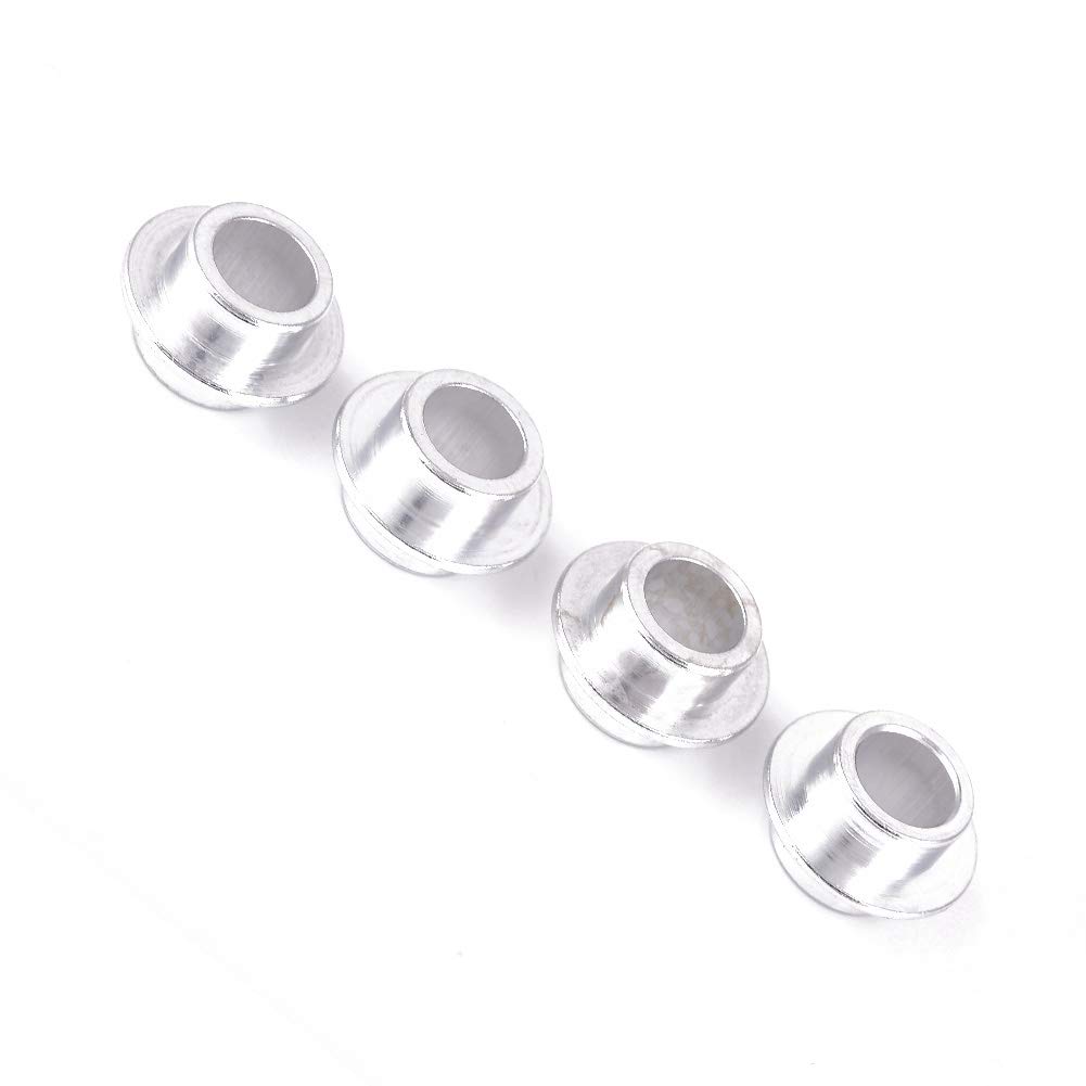 Elprico Distanziatori Cuscinetti Skate Acciaio 15 Pezzi Argento