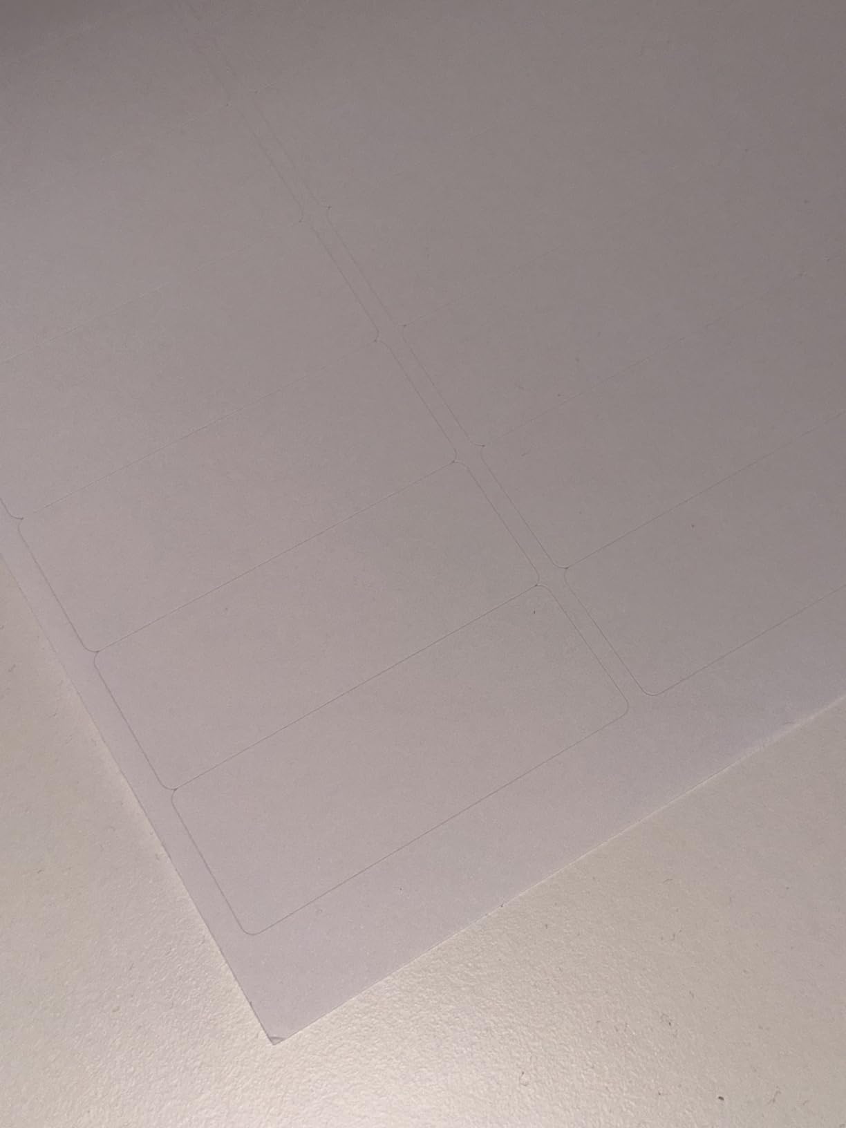 Amazon Basics Etichette Indirizzi Bianche 1,7x4,4cm 3000 Pezzi