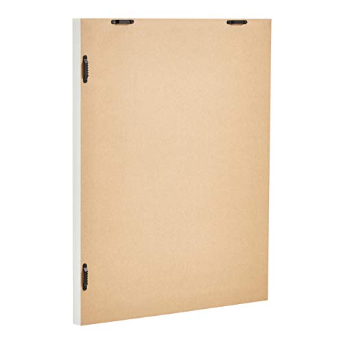 AmazonBasics Specchio Parete 40,6x50,8 Bianco