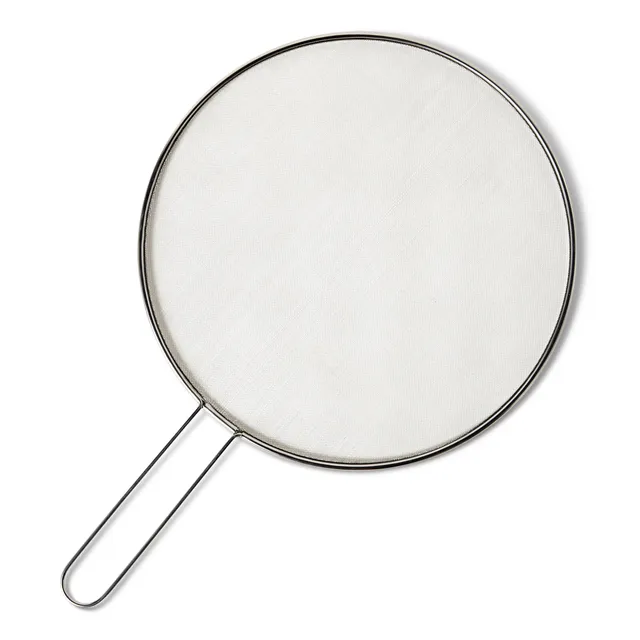 Amazon Basics Paraschizzi Padella Inox 33 cm Antigrasso