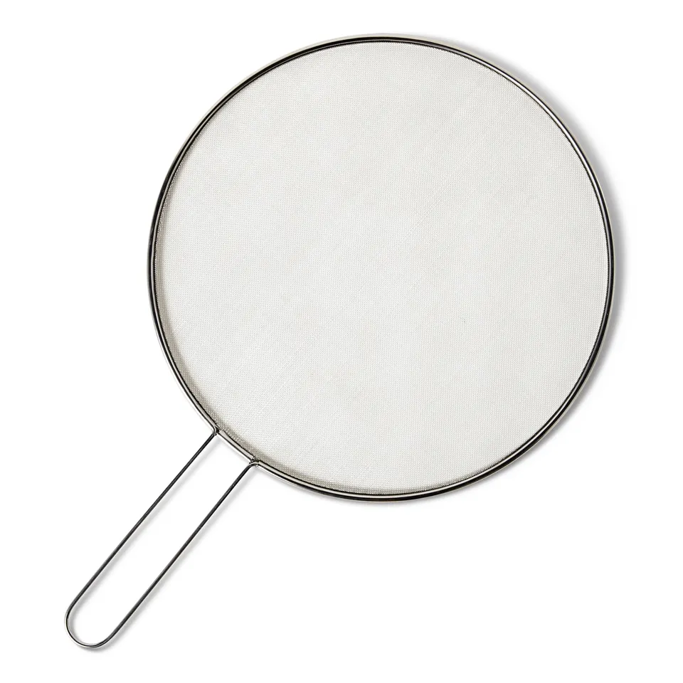 Amazon Basics Paraschizzi Padella Inox 33 cm Antigrasso