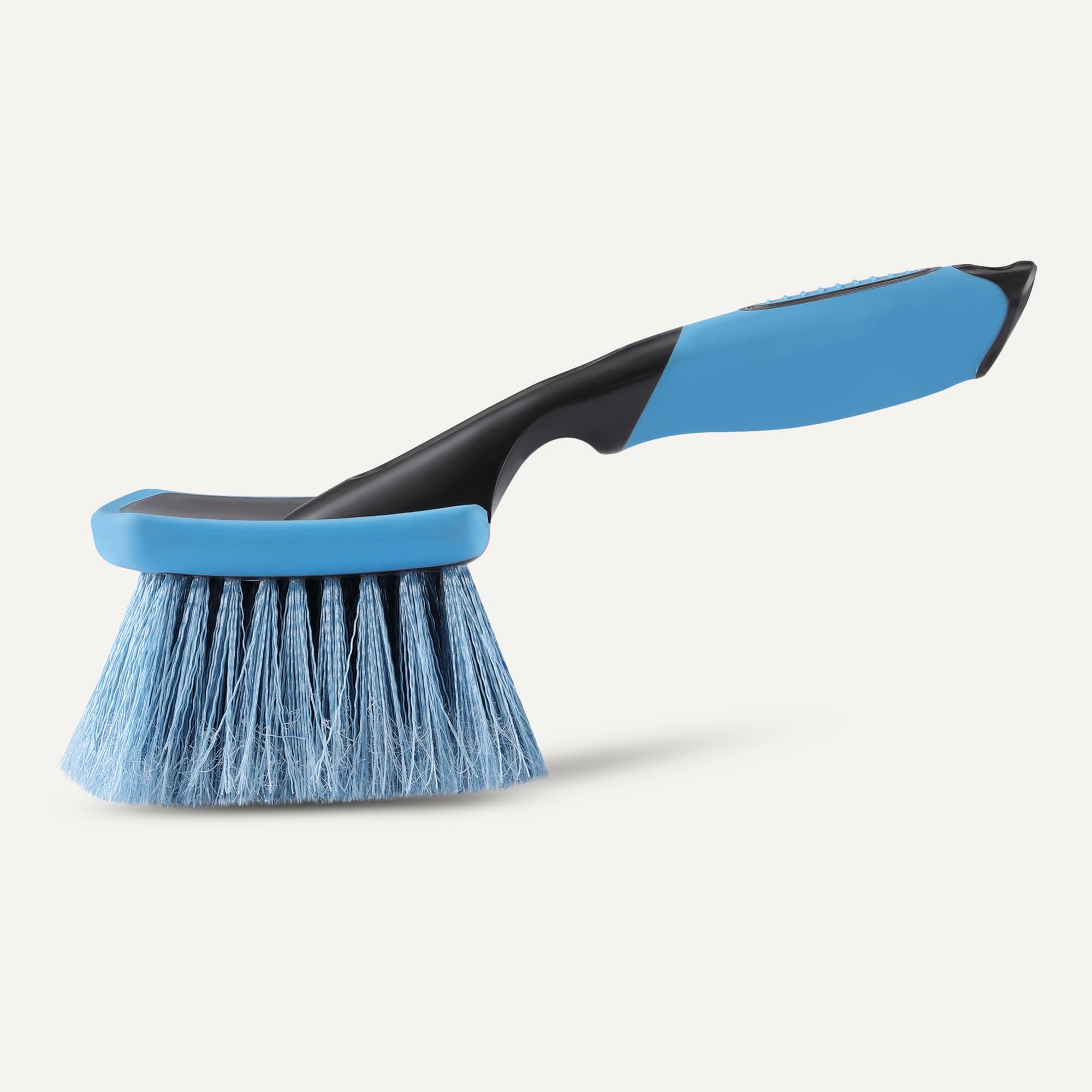 Amazon Basics Spazzola per Cerchioni Auto Blu Antigraffio