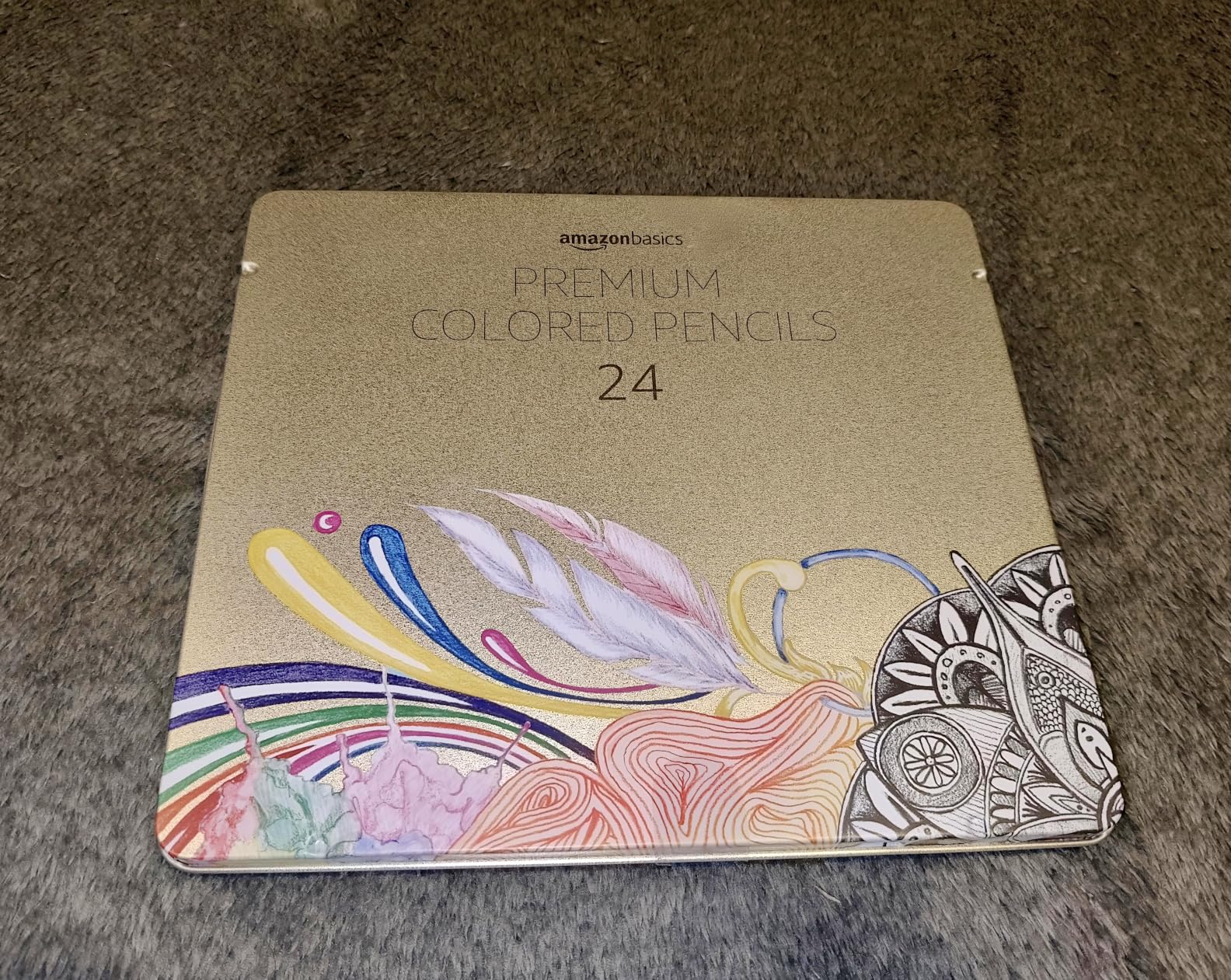 Amazon Basics Matite Colorate 48 Colori Set Scuola e Disegno