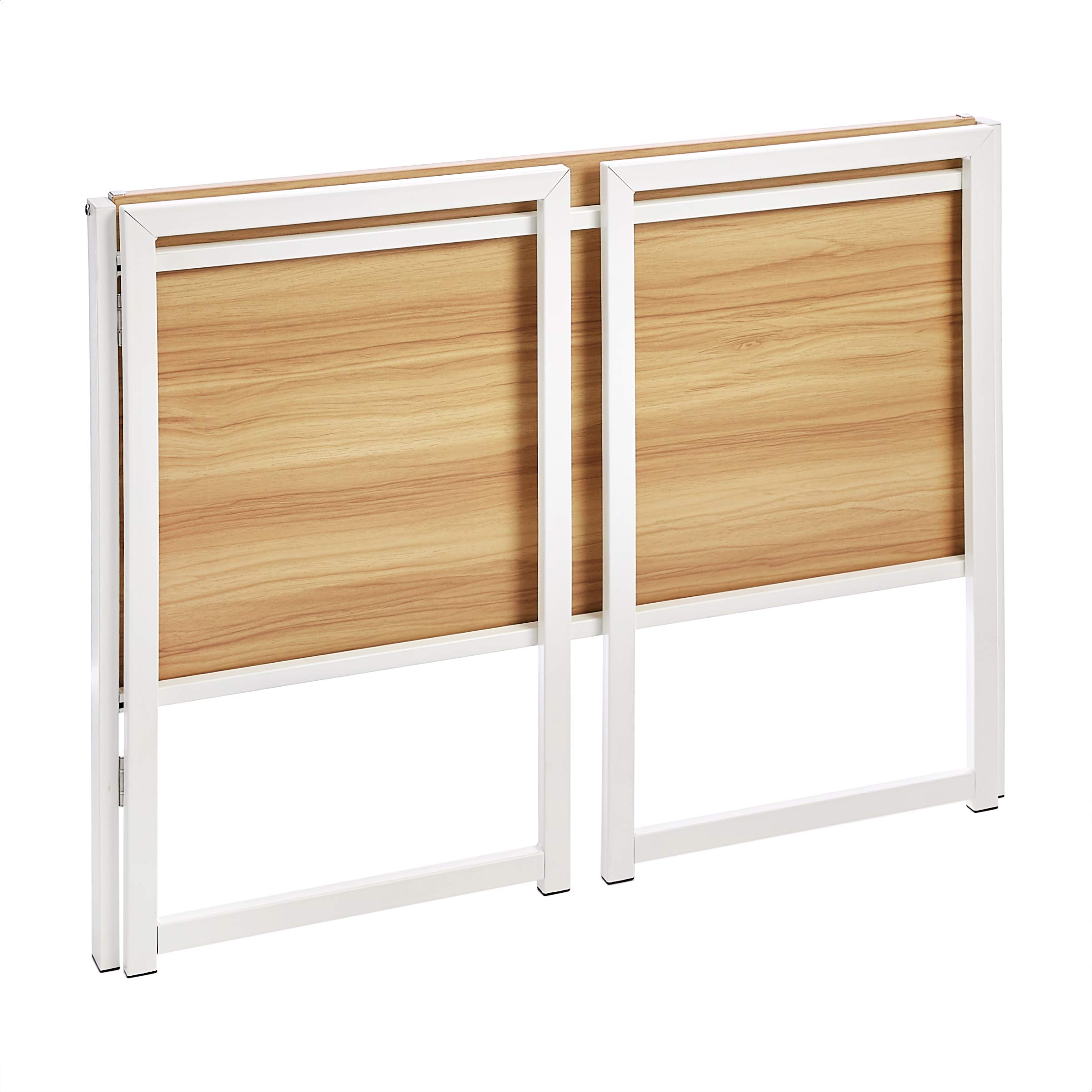 AmazonBasics Tavolo pieghevole 102 cm naturale portatile