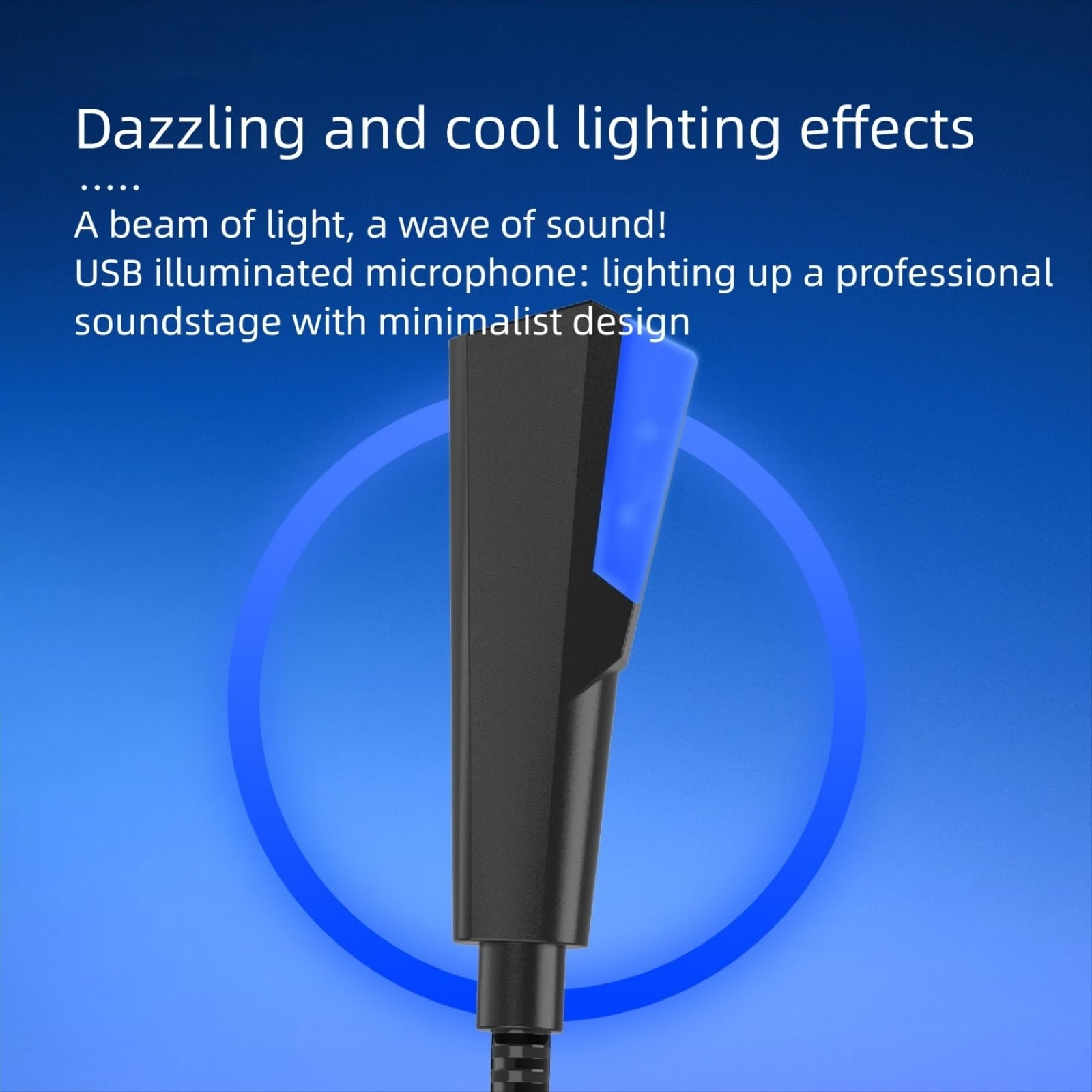 EMEBAY microfono USB condensatore RGB gaming
