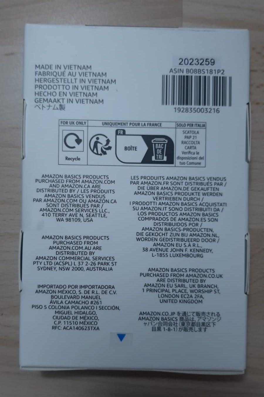 AmazonBasics Cavo HDMI 2.1 8K 1,8 m 48Gbps nero