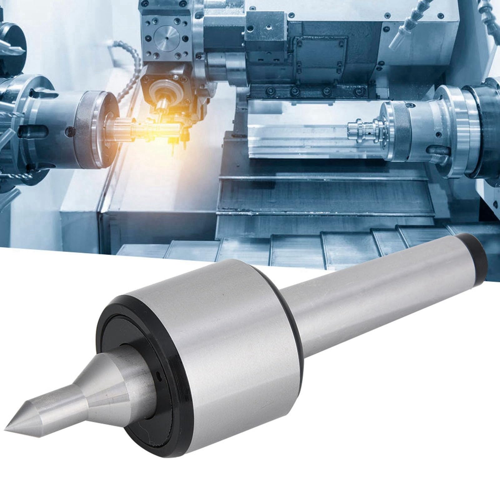 Elprico contropunta MT3 60° tornio CNC acciaio 3000 rpm