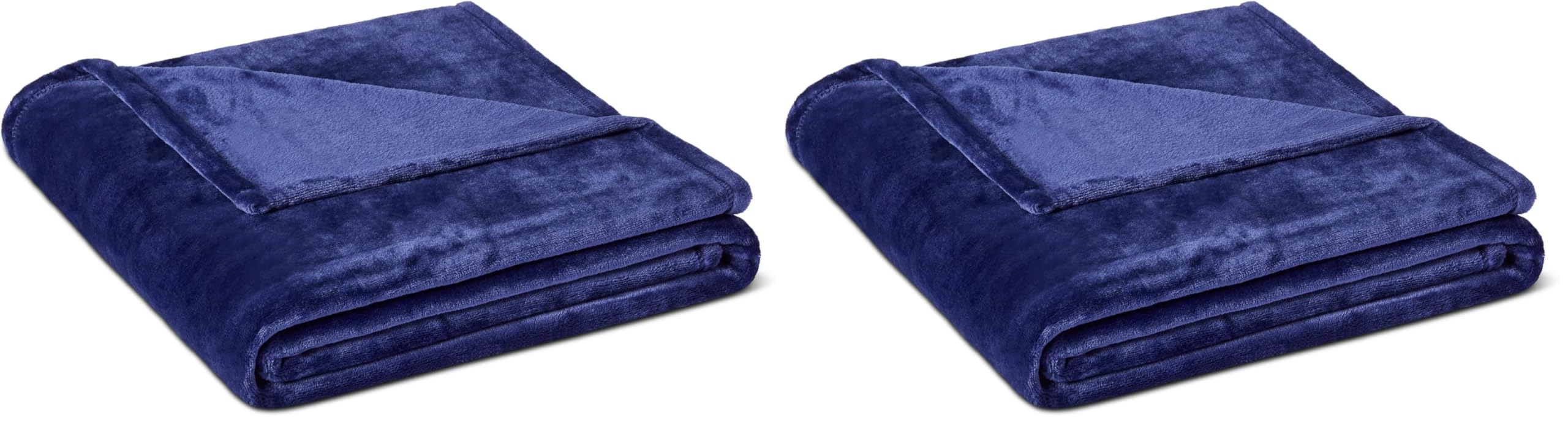 Amazon Basics coperta in pile grigio scuro 127x152 cm morbida