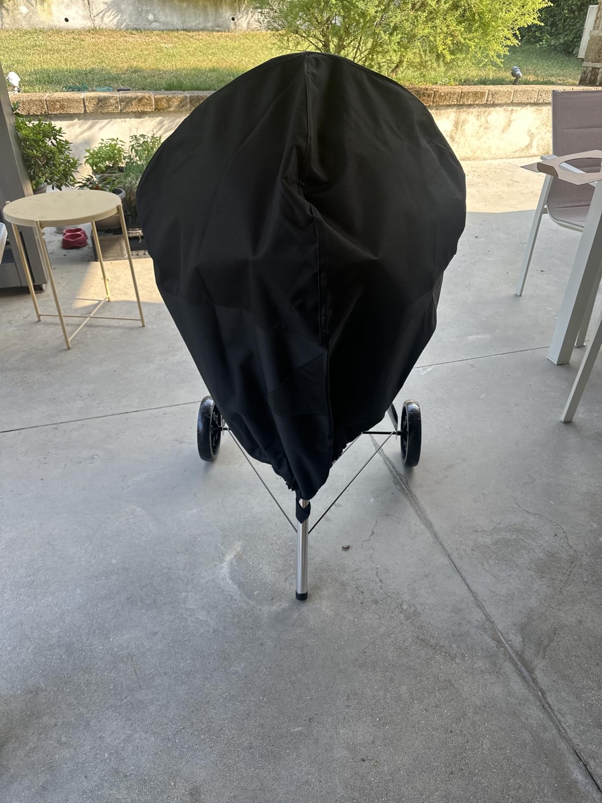 AmazonBasics telo barbecue cupola 71x71x96 nero impermeabile