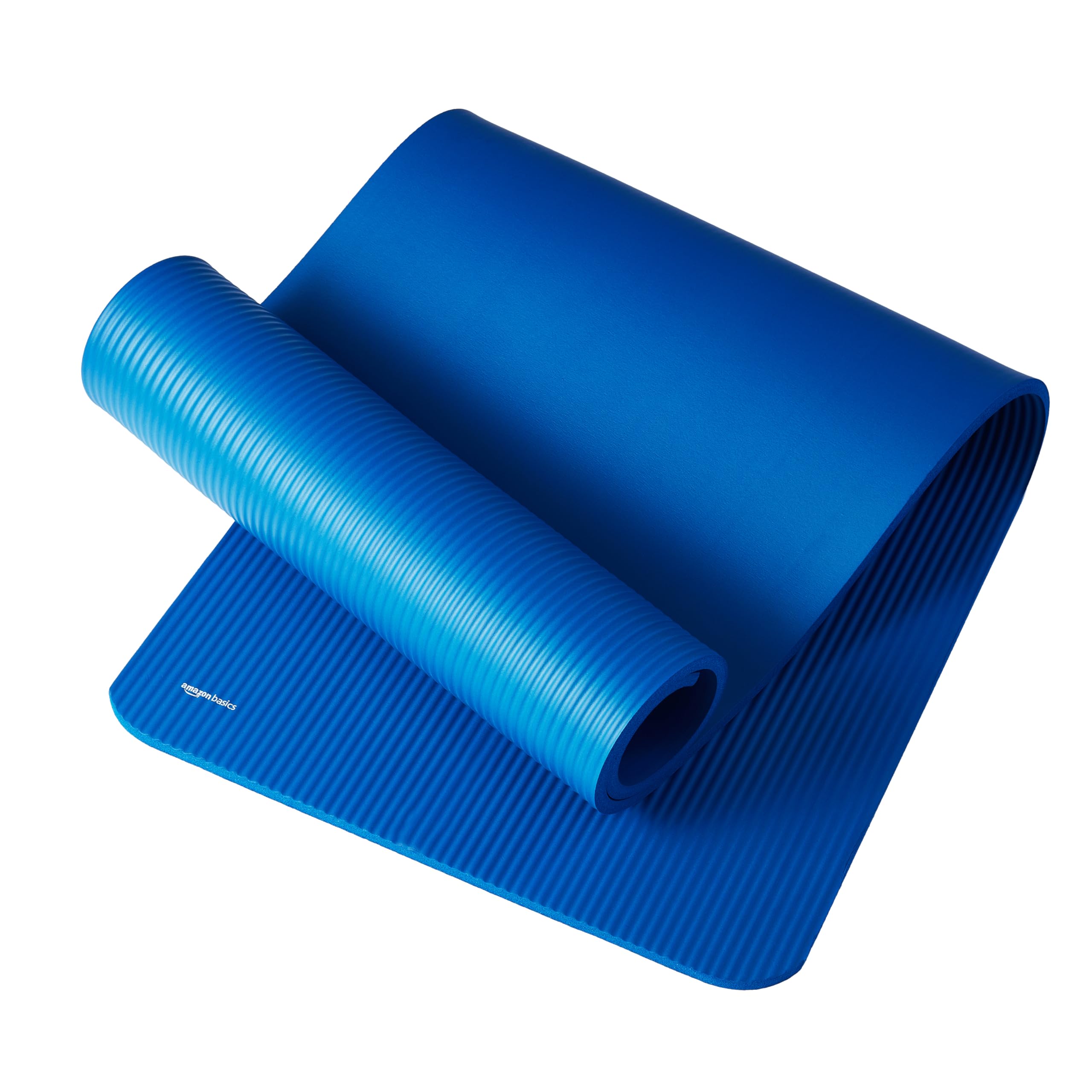 AmazonBasics Tappetino Yoga Blu Extra Spesso 188 cm