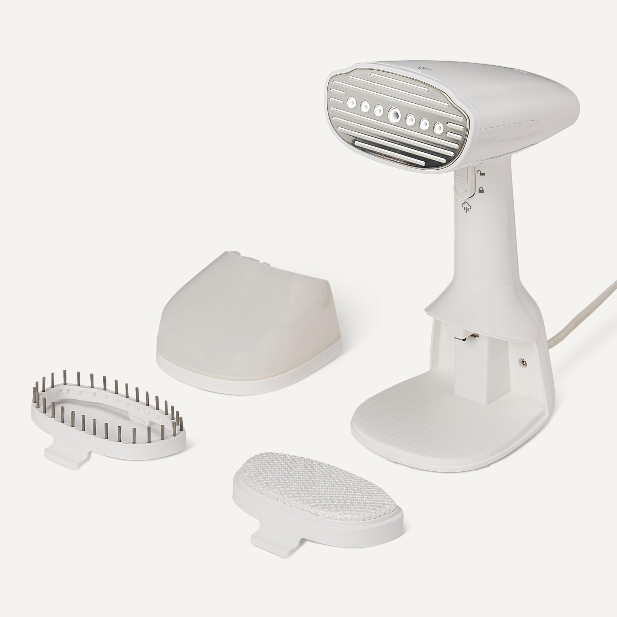 Amazon Basics Turbo Extreme Steam stiratore verticale 1500W bianco