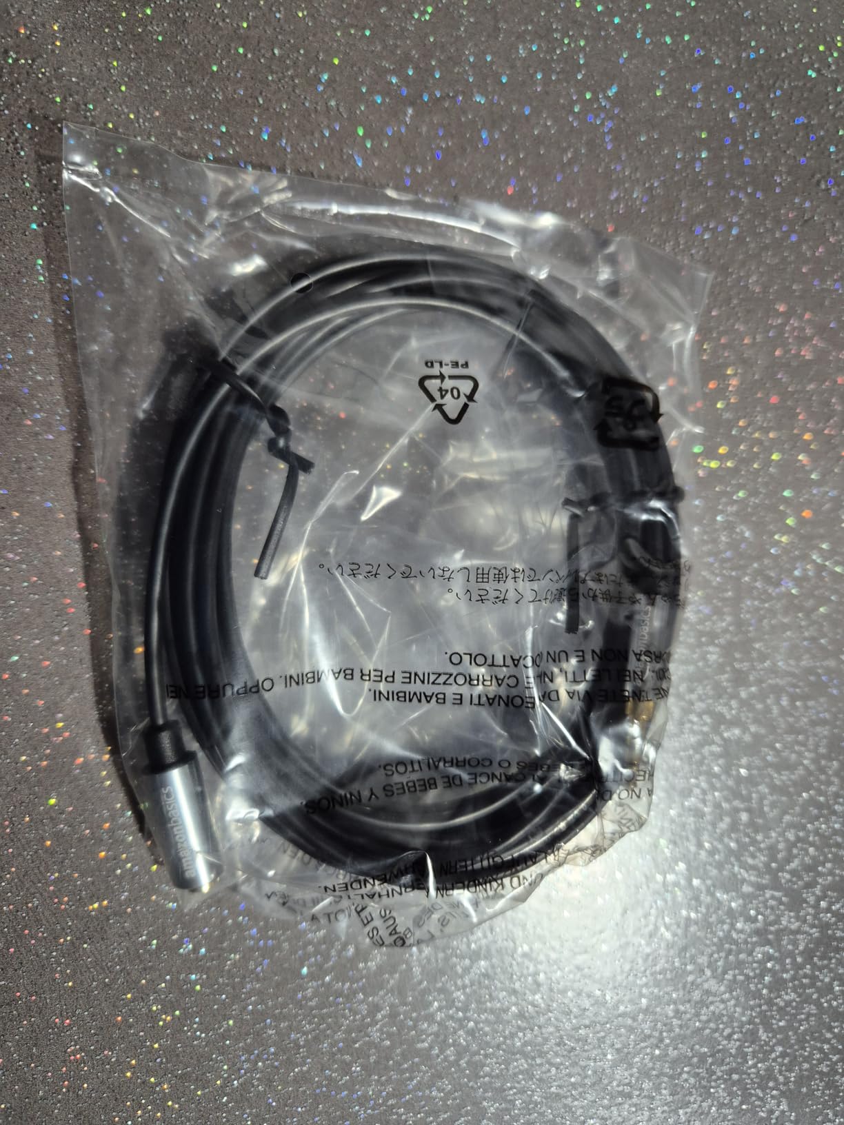 Amazon Basics Cavo Prolunga Audio Stereo 3,5 mm 1,8 m