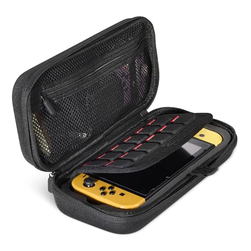 AmazonBasics Custodia Nintendo Switch Nero 12 Slot