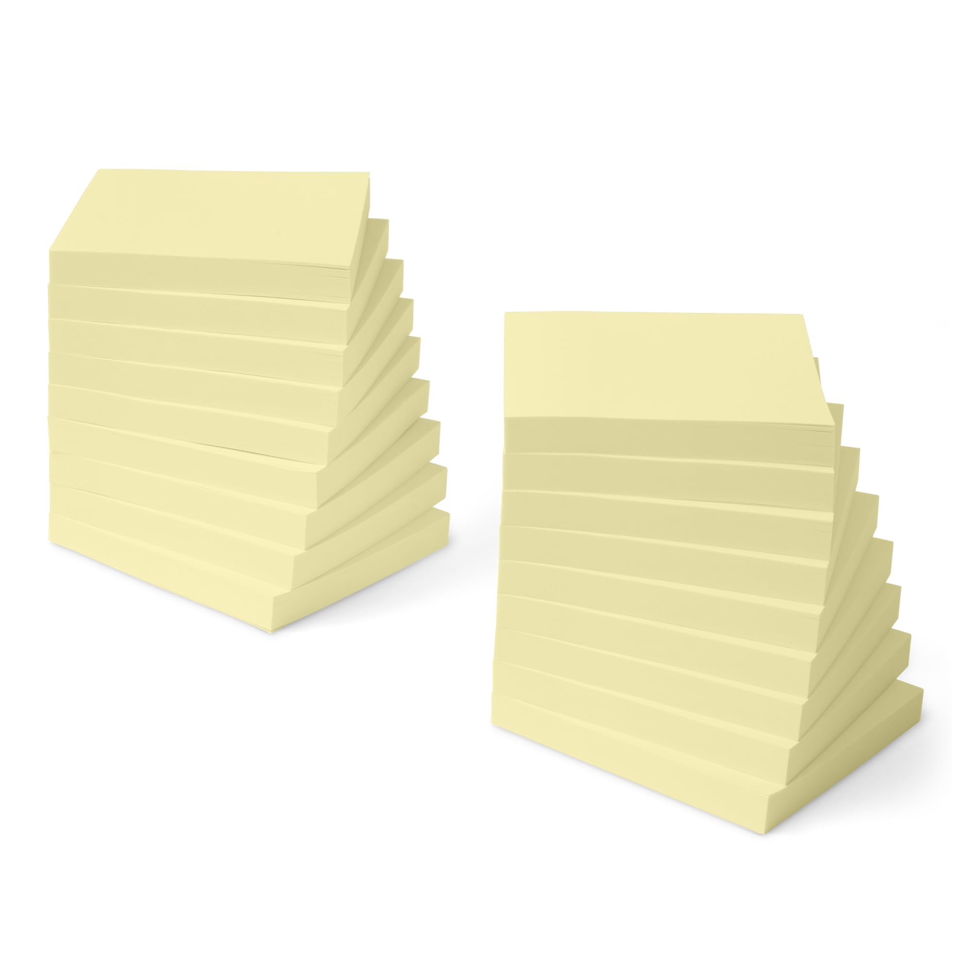 AmazonBasics Foglietti Adesivi Gialli 7,6 cm 5 Blocchi x100