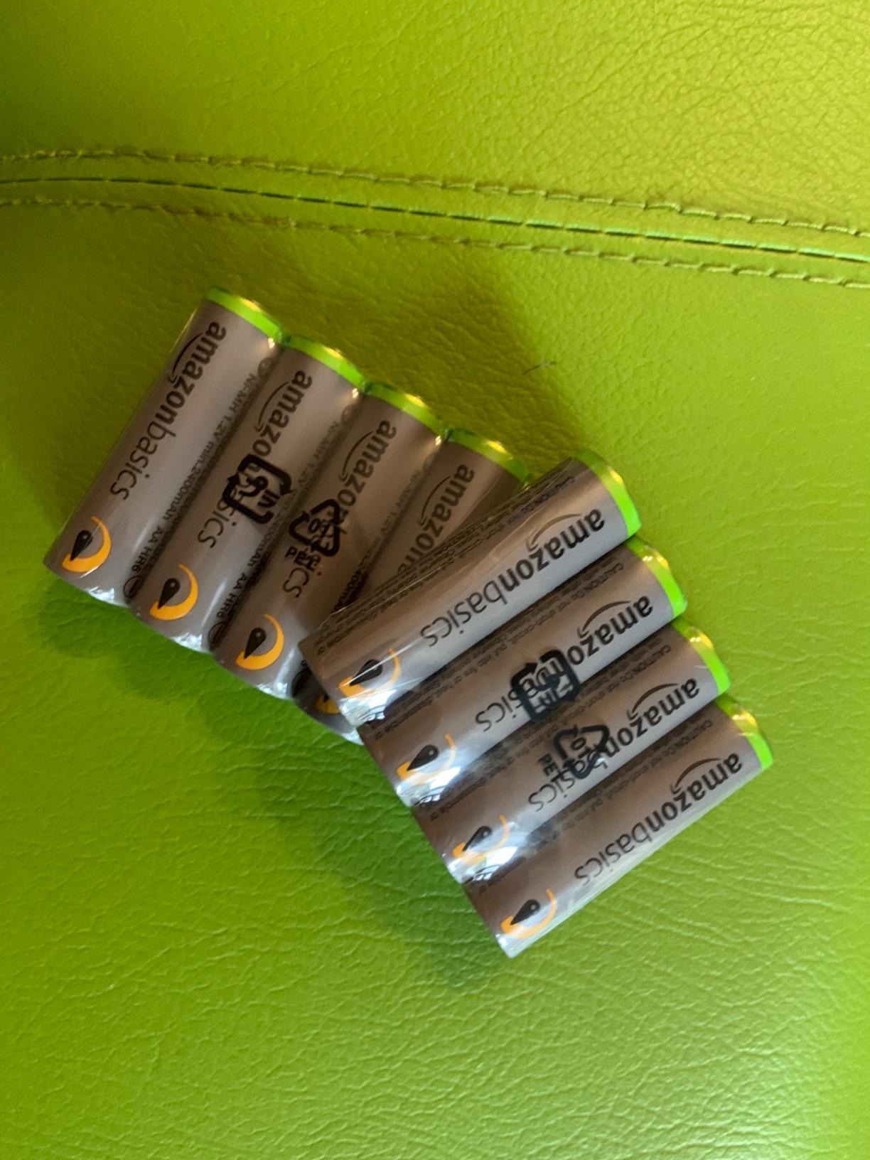 Amazon Basics Batterie Ricaricabili AA 2400mAh 16 Pezzi