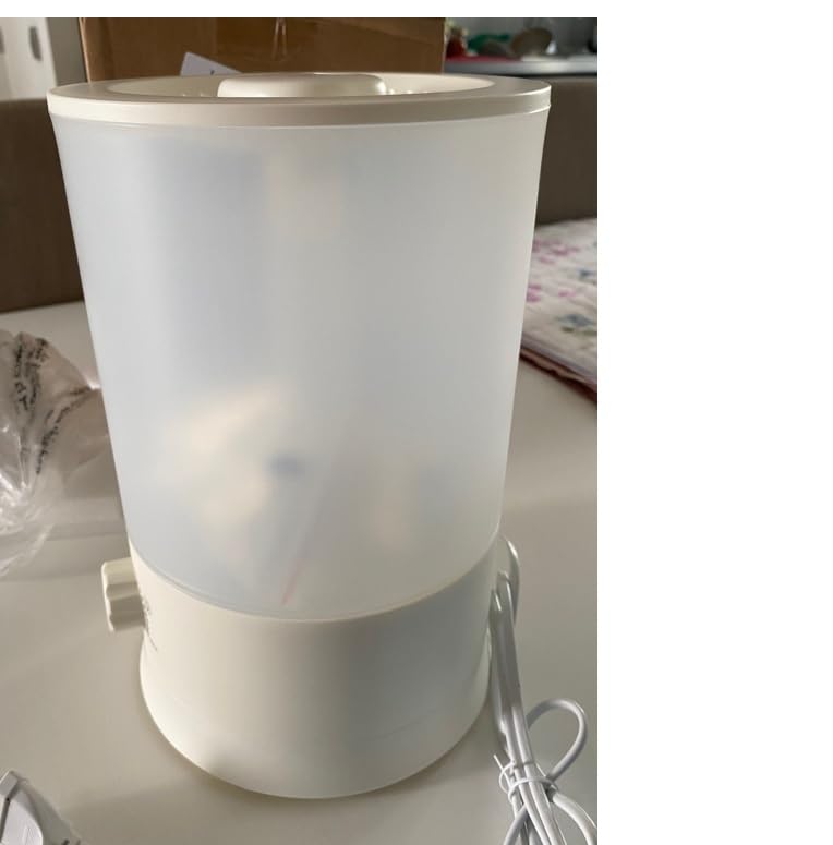 Amazon Basics Umidificatore 3L bianco oli essenziali