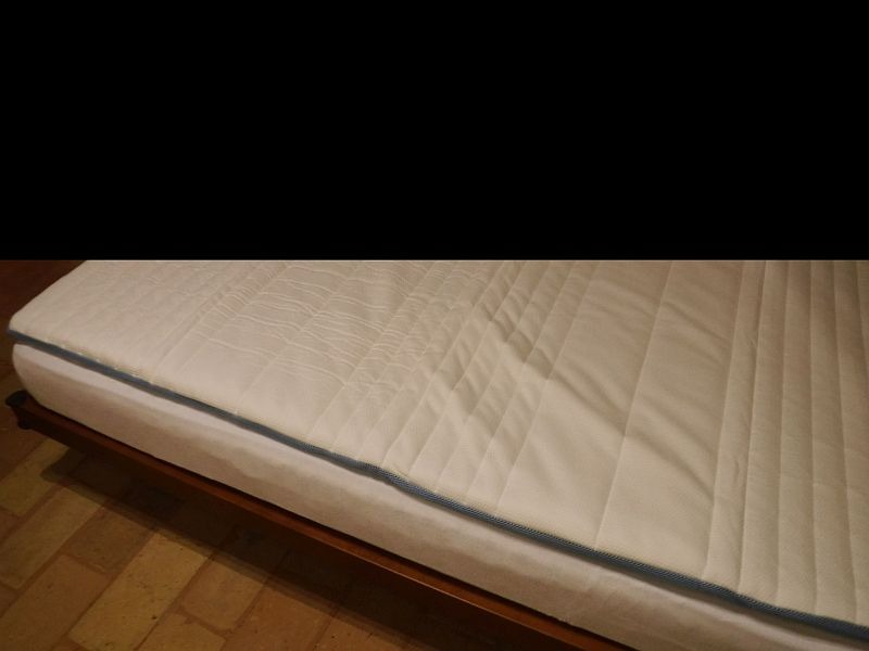 Amazon Basics Topper Matrimoniale 160x200 Memory 5cm Bianco