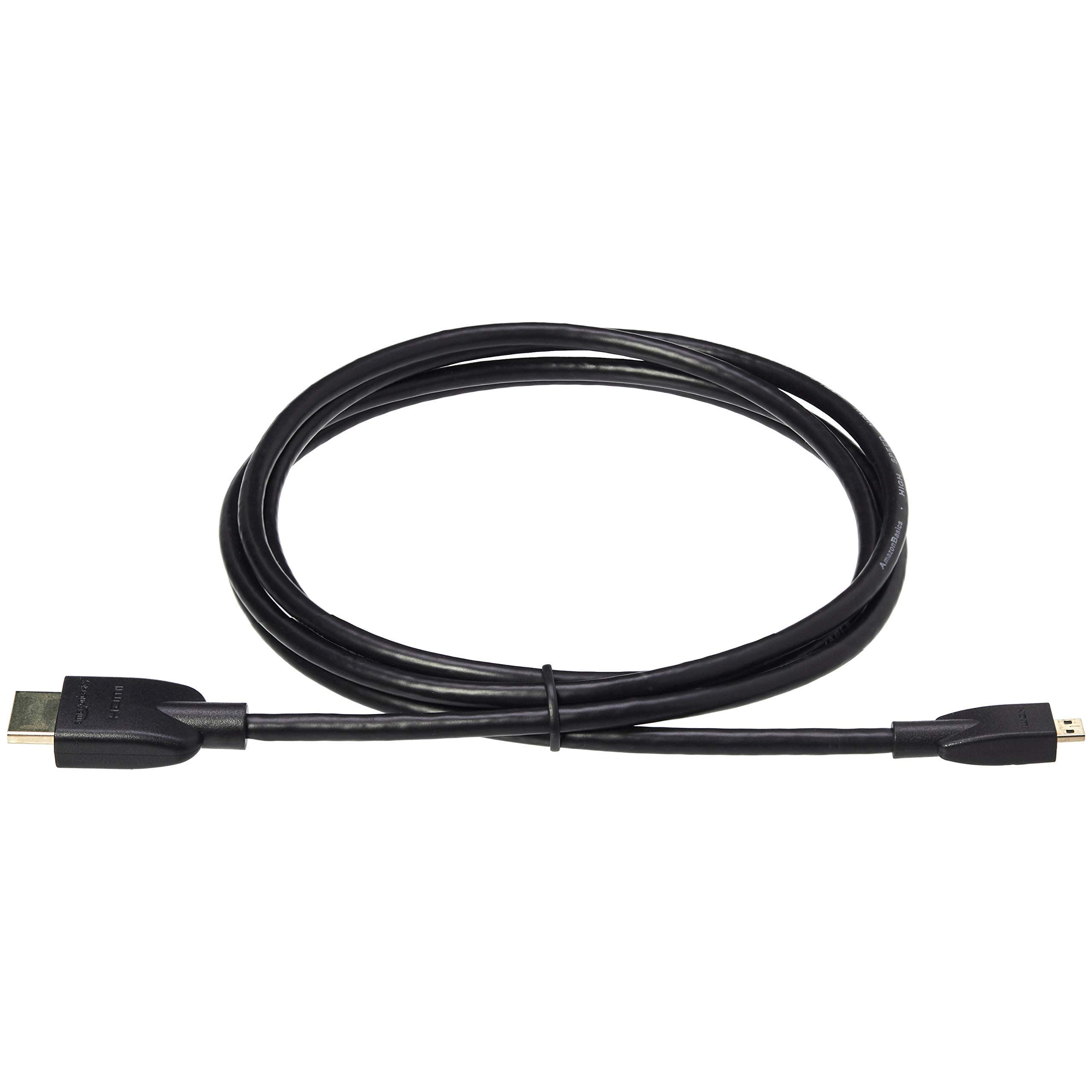 AmazonBasics Cavo Micro HDMI-HDMI 1,8 m Nero 4K