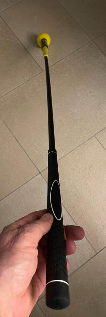AmazonBasics attrezzo swing golf 122 cm nero giallo flessibile