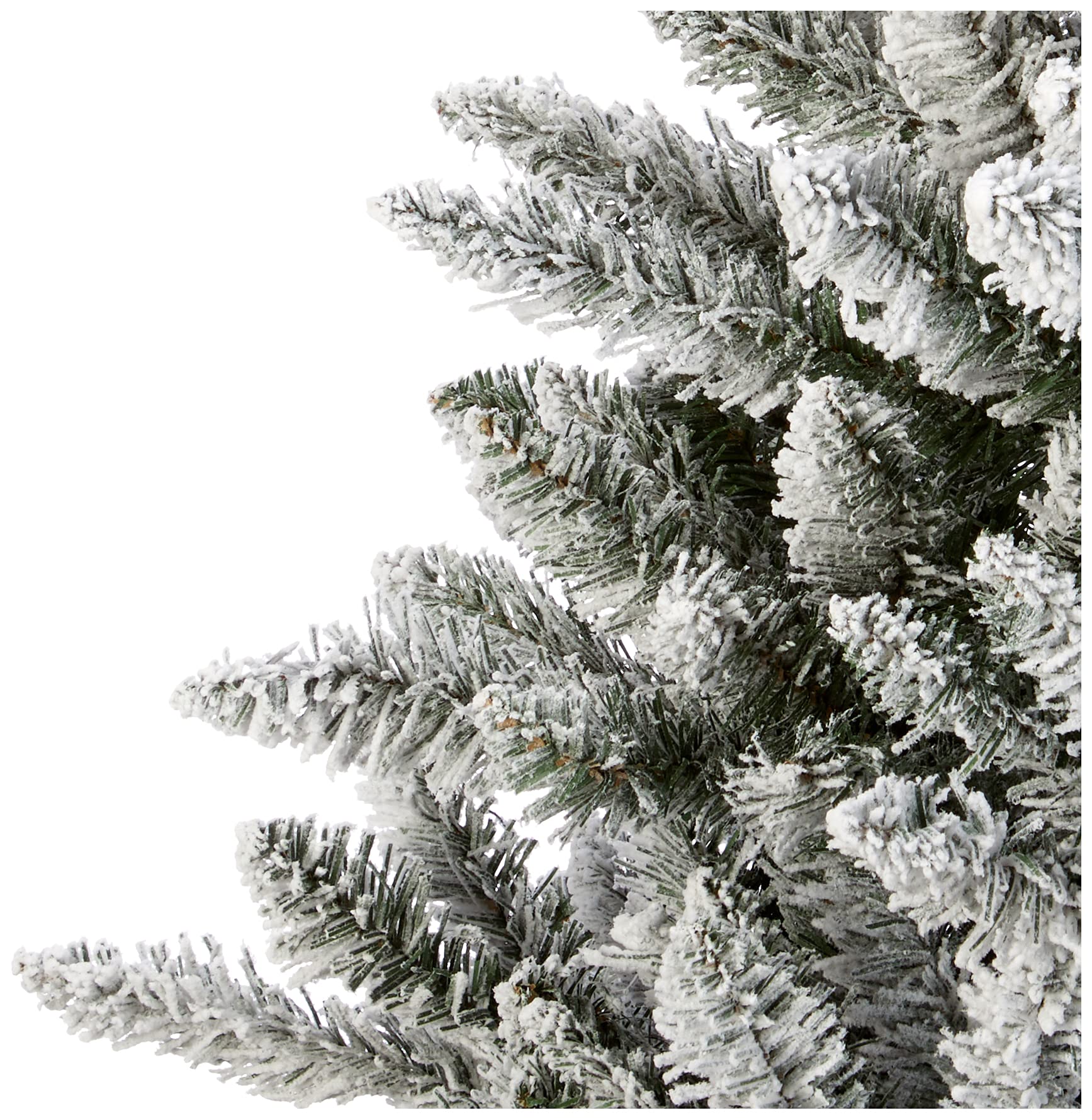 Amazon Basics Albero Natale Innevato 180 cm 618 Rami