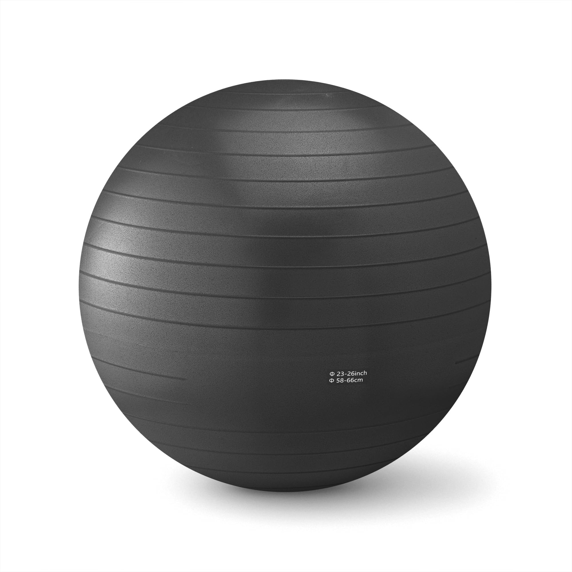 Amazon Basics palla fitness yoga 65 cm nera antiscoppio